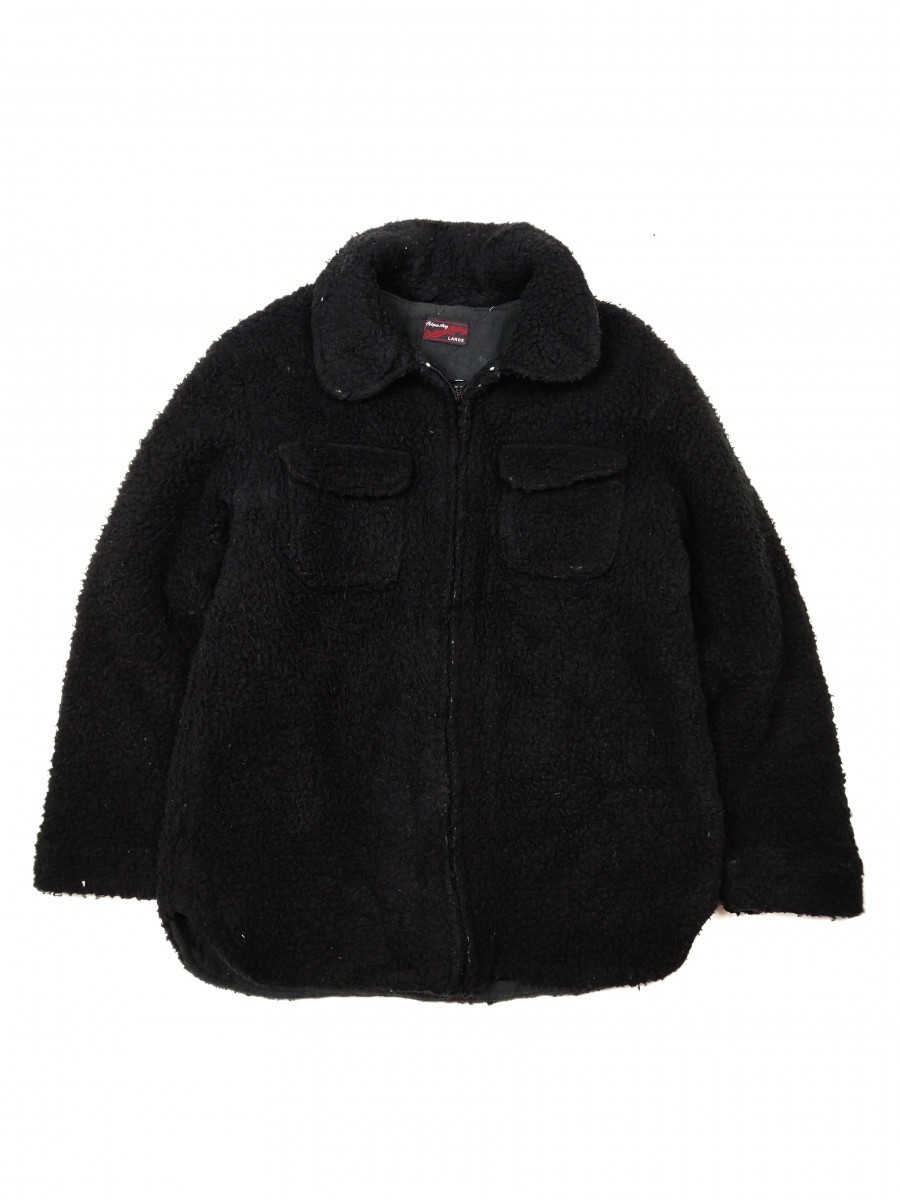 Japanese Brand - Army Japan Sherpa Fleece Sweater Jacket Outerwear - 1