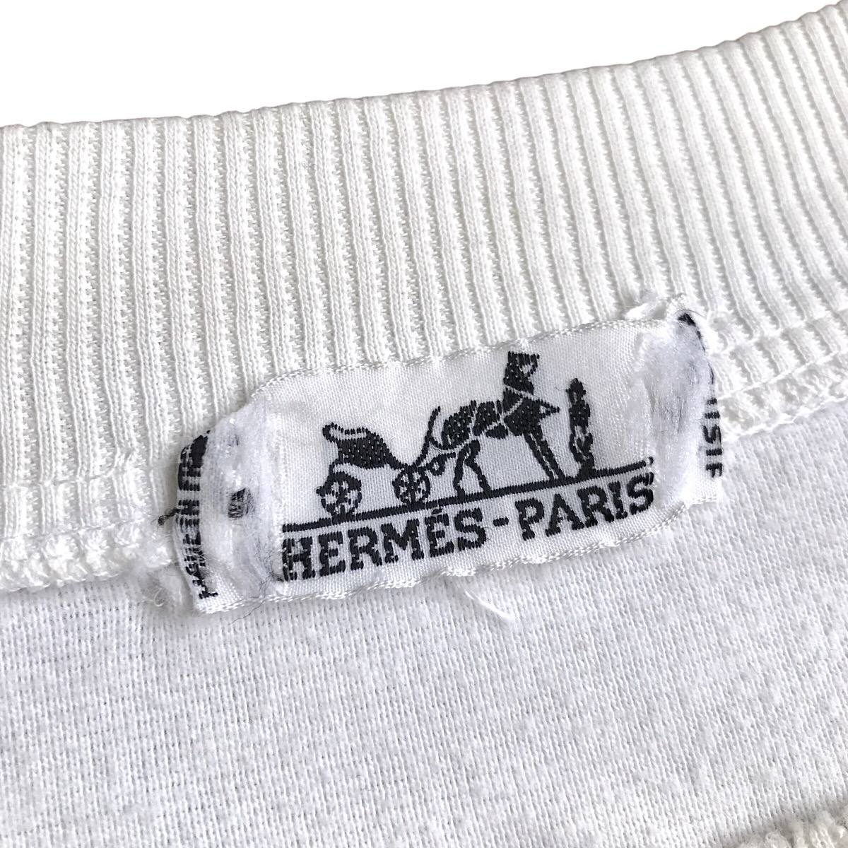 Hermès Paris Vintage Small H Logo Crewneck Sweatshirt - 7