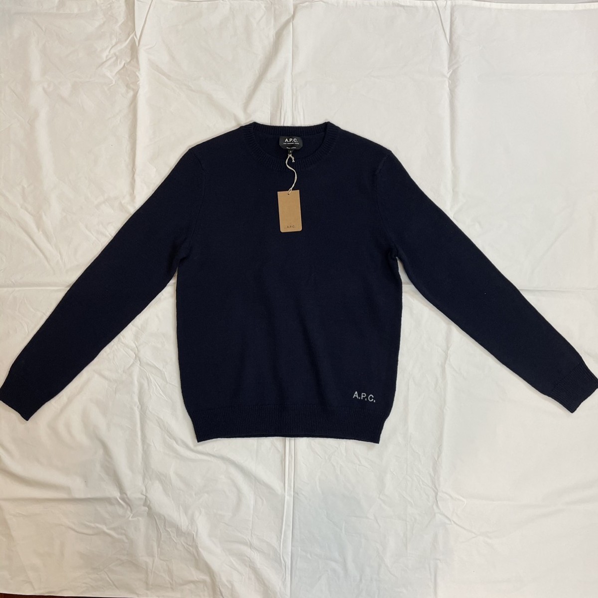 APC Wool Sweater - Navy - 1