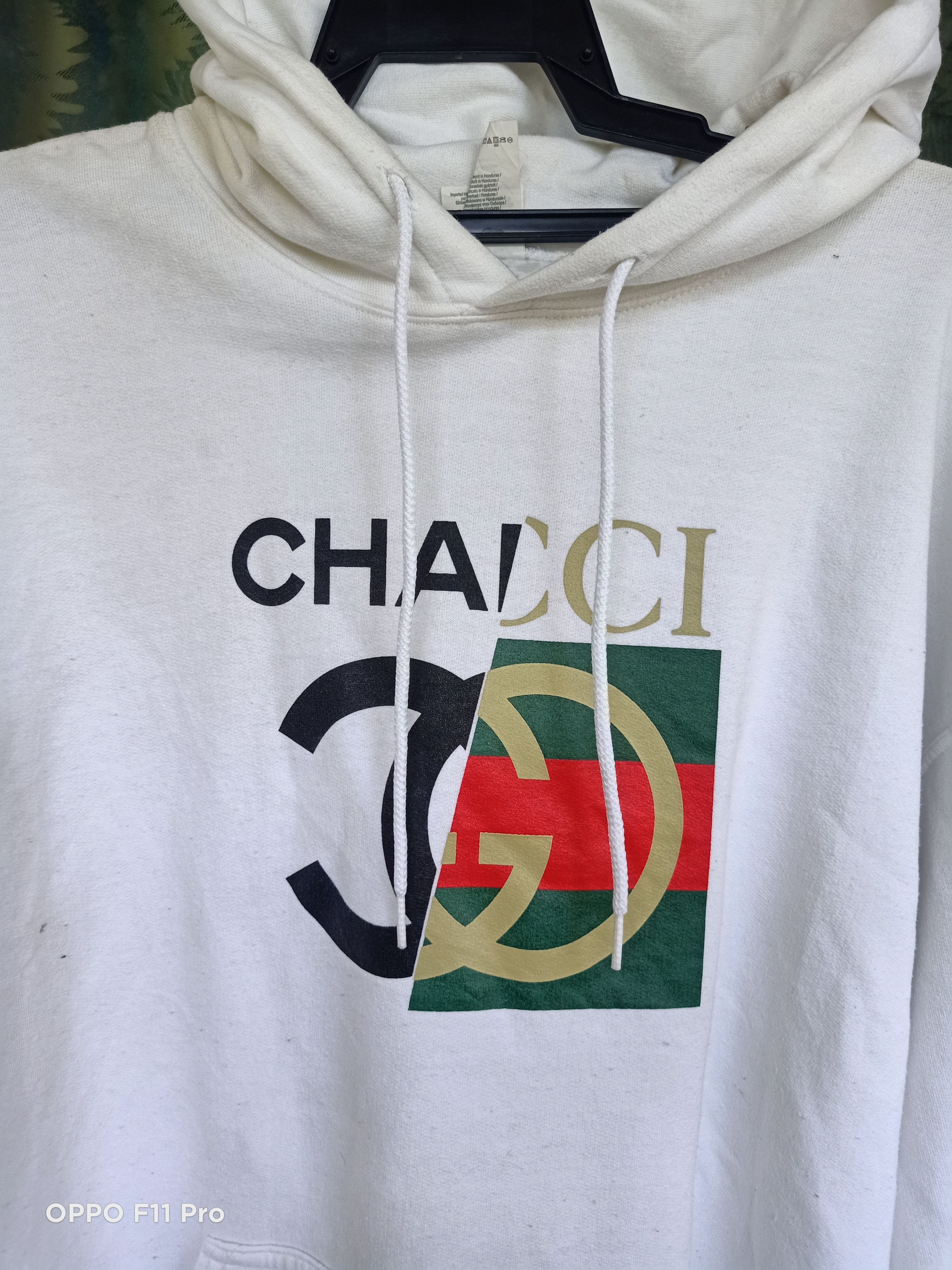 Streetwear - Gucci X Chanel Hoodie But not Gucci Chanel - 3