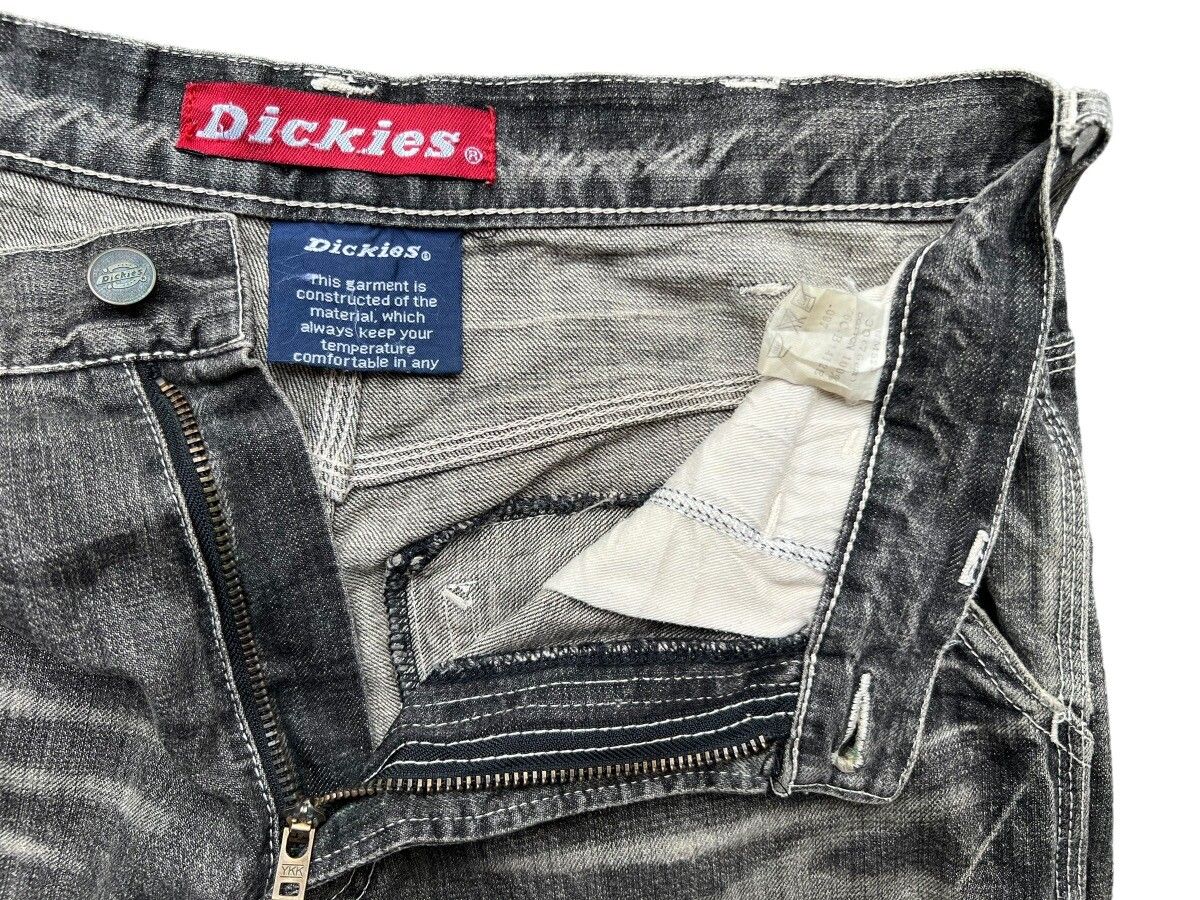 Crazy Vtg 90s Dickies Carpenter Faded Distressed Baggy Pants - 10