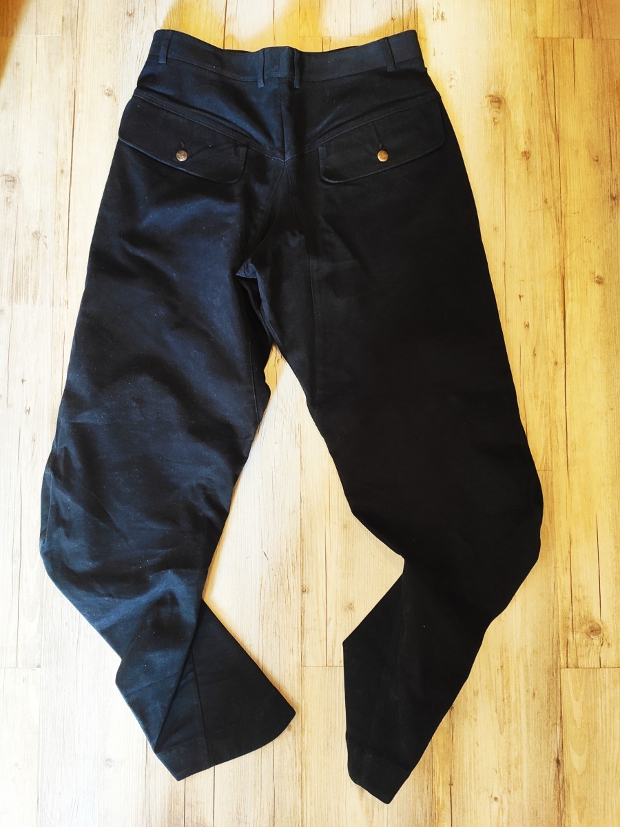 GRAIL! Multipocket twisted black denim pants from FW09 - 3