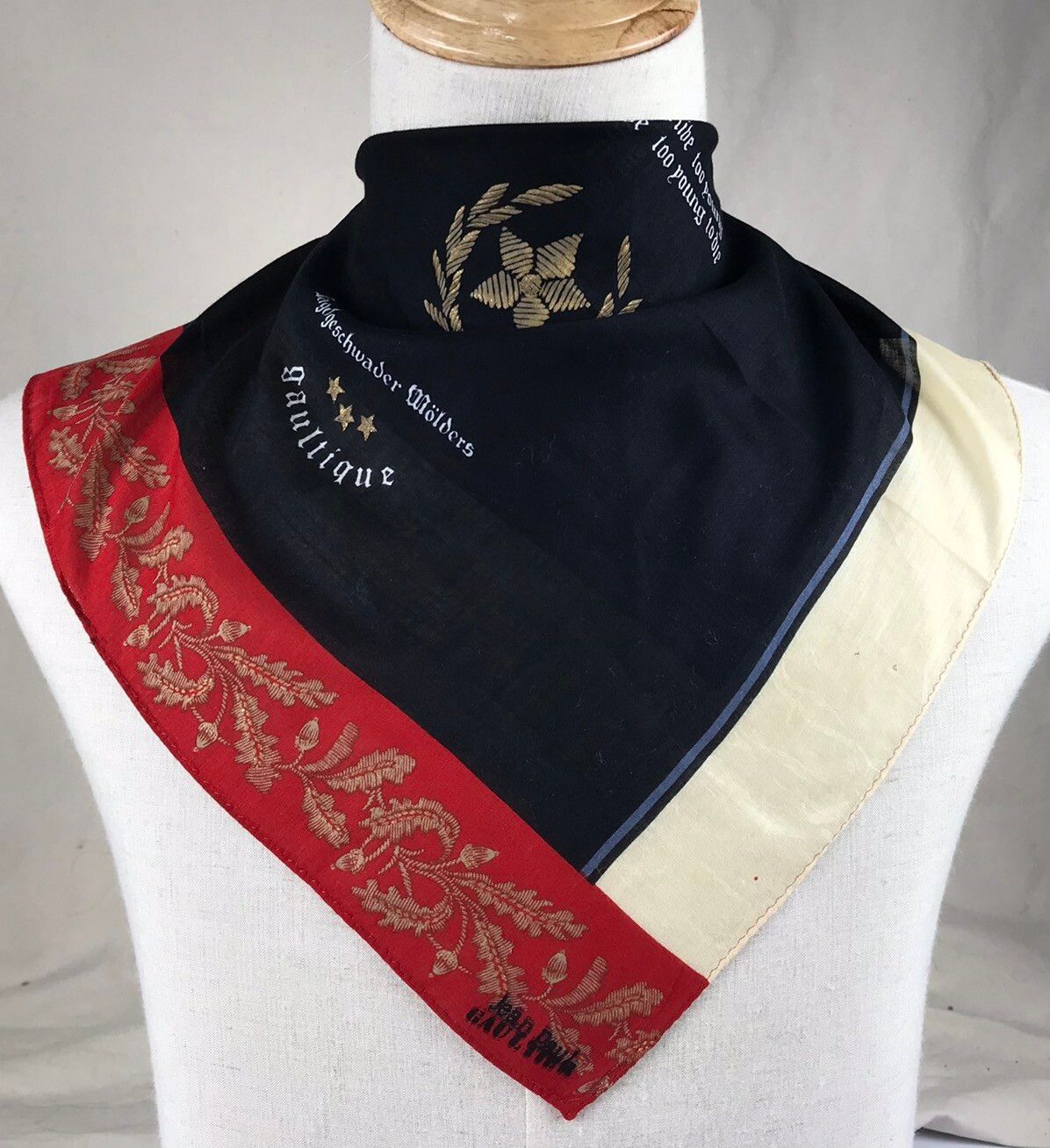 Jean paul gaultier bandana handkerchief neckerchief HC0474 - 2