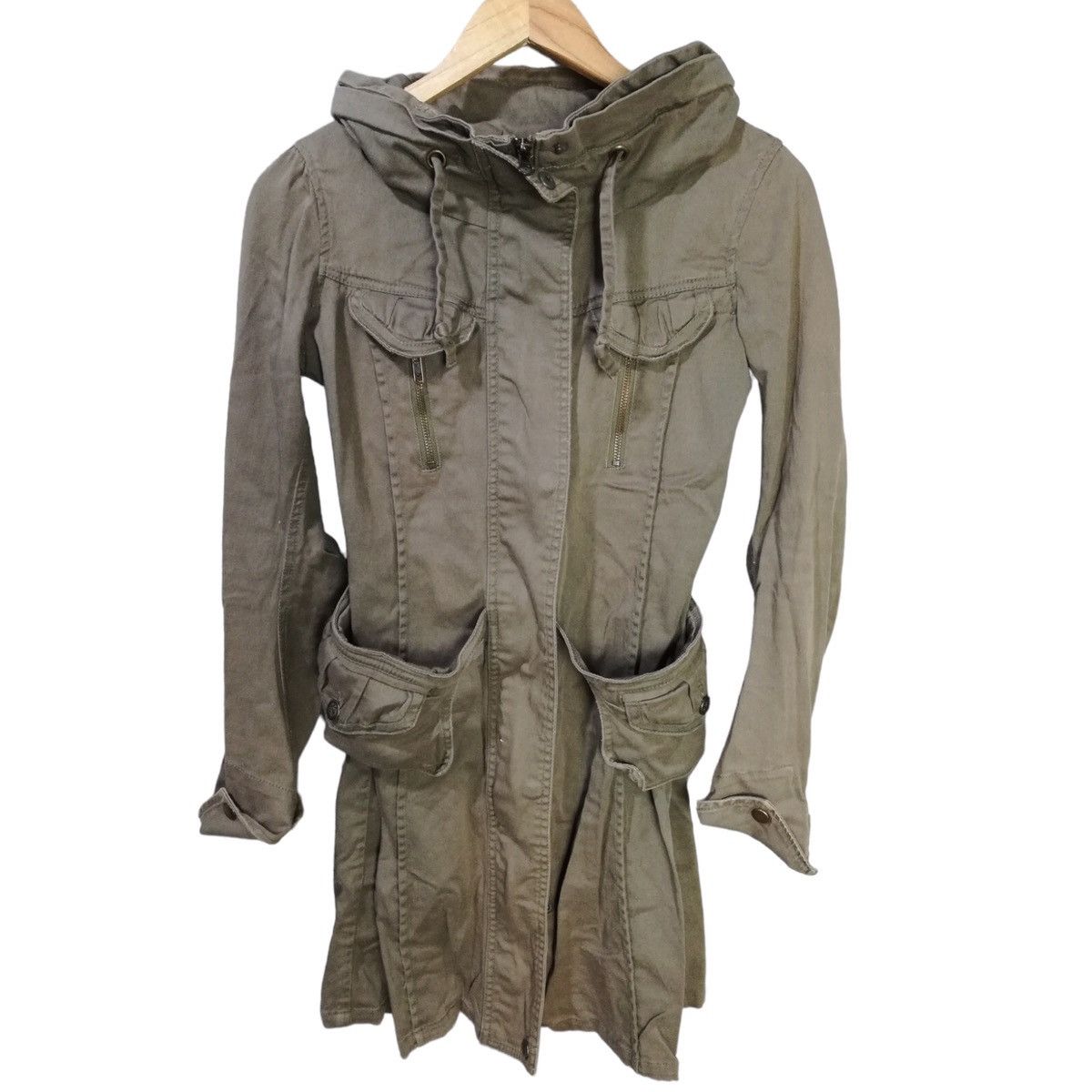 Japanese brand top notch tactical parka jacket - 1