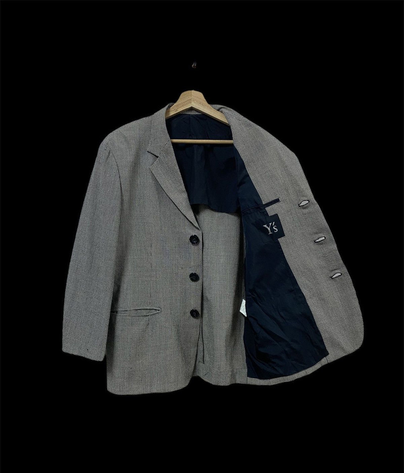 Vtg🔥Y’s Yohji Yamamoto Blazers Style Jacket Salt&Papper - 1