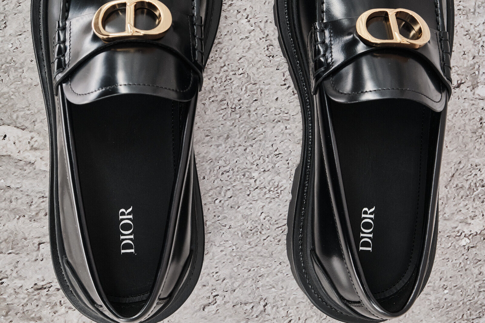 Brand New In Box Dior Explorer Polished Calfskin Loafers, 1050$ - 12