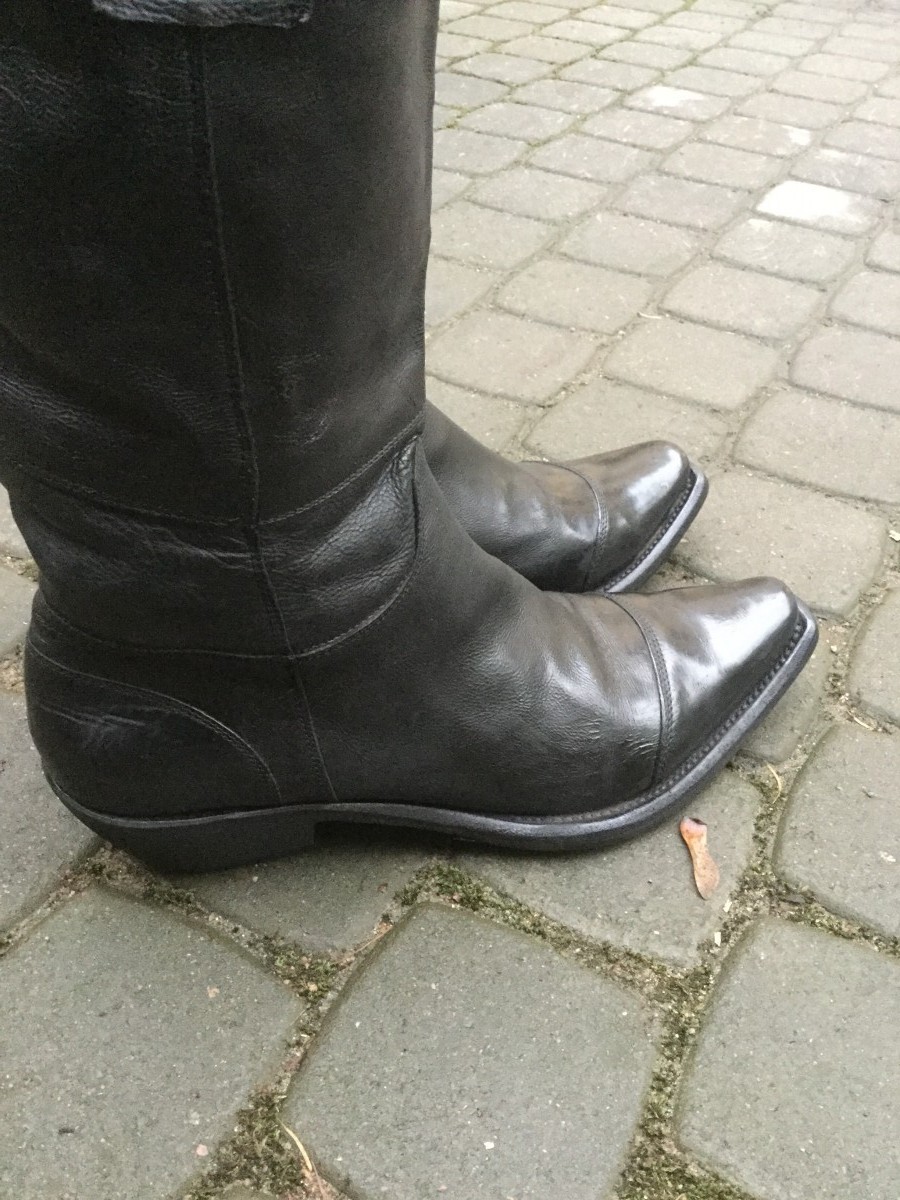 Gianni Barbato - Black cowboy boots.Like Saint Laurent or Vetements - 3