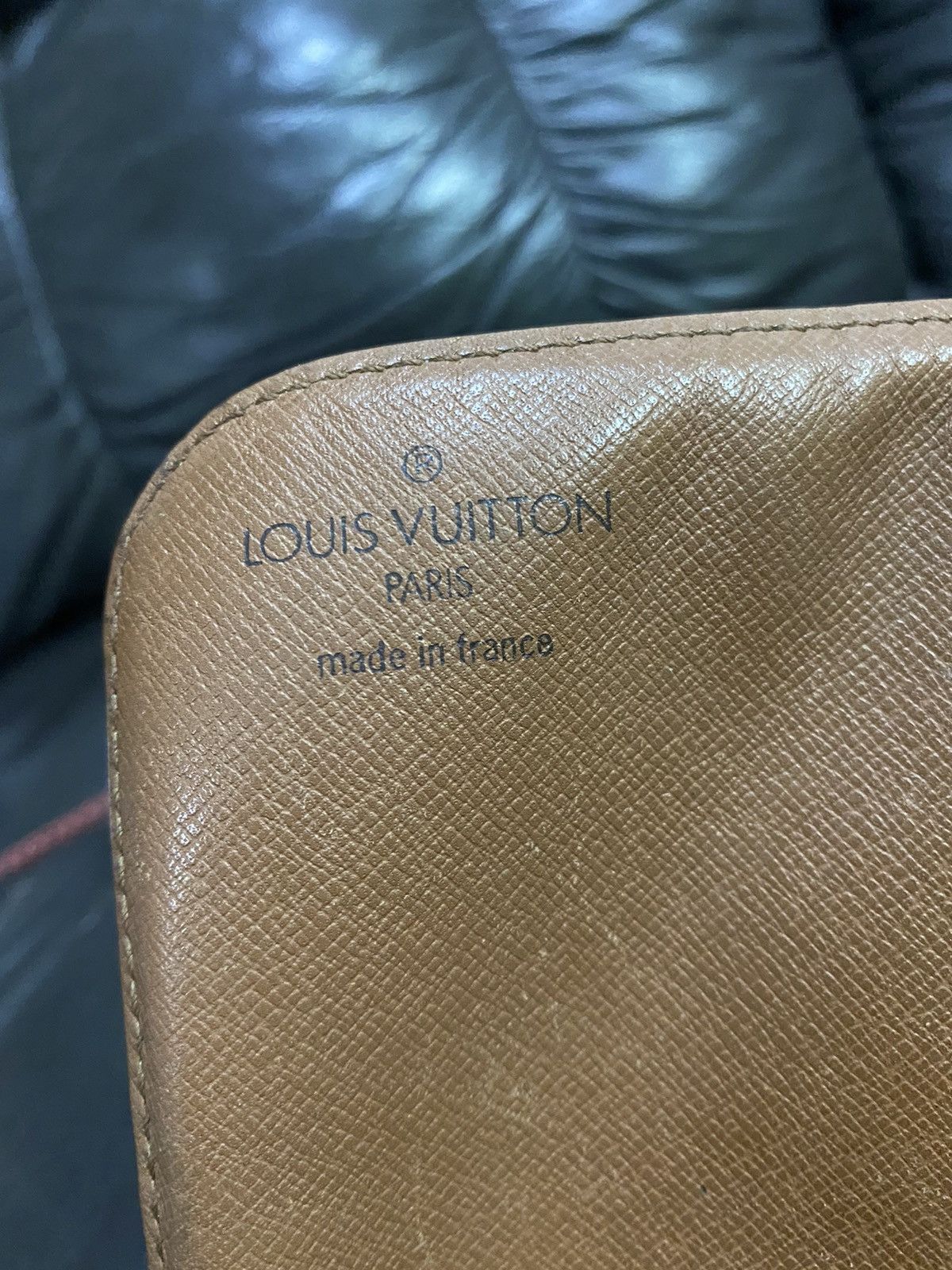 Louis Vuitton Vintage Monogram Cartouchiere REPLACED BUTTON - 16