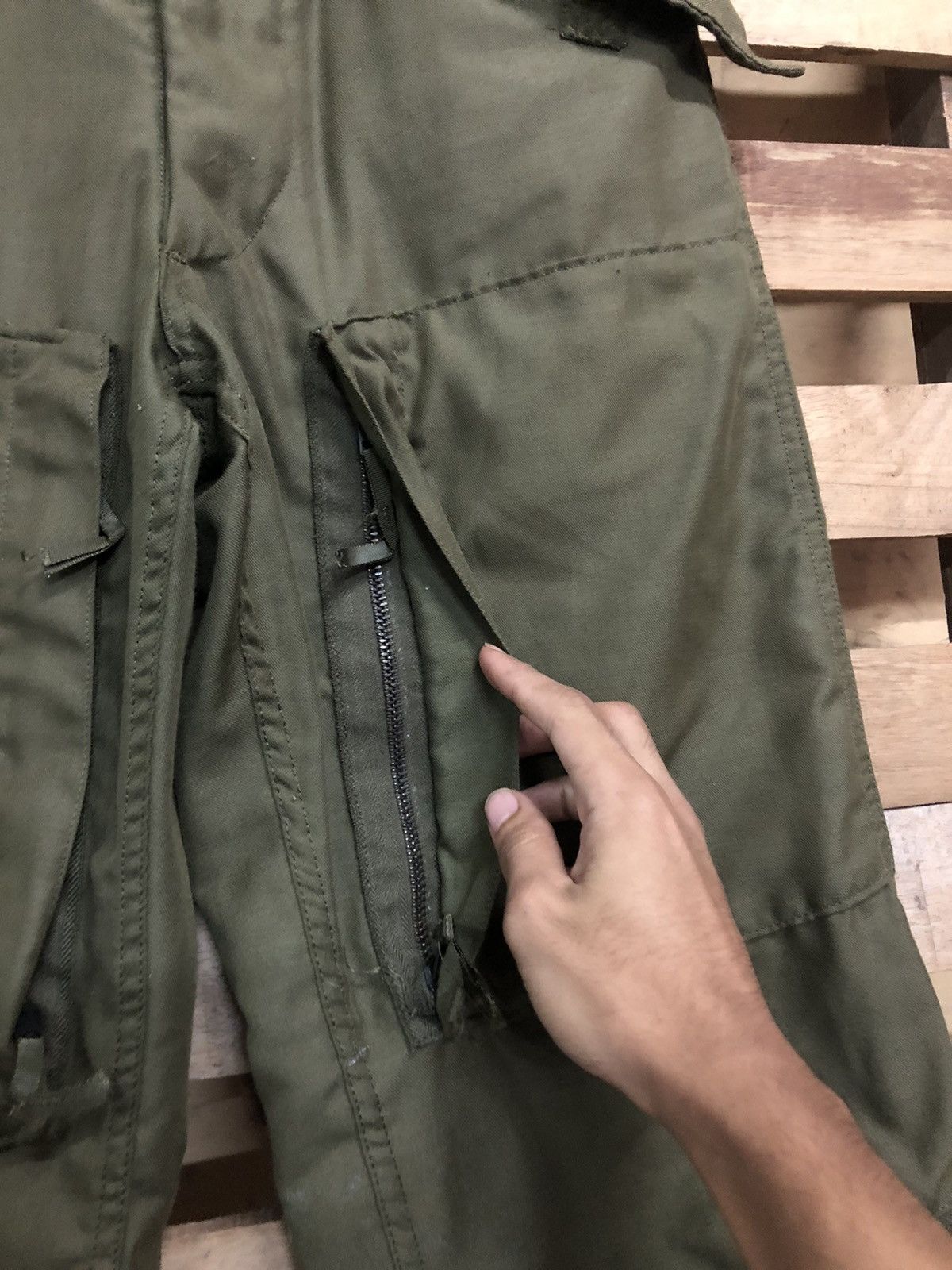 Military - Vintage 90s Army Trousers OG-106 Cargo Rare Design - 9