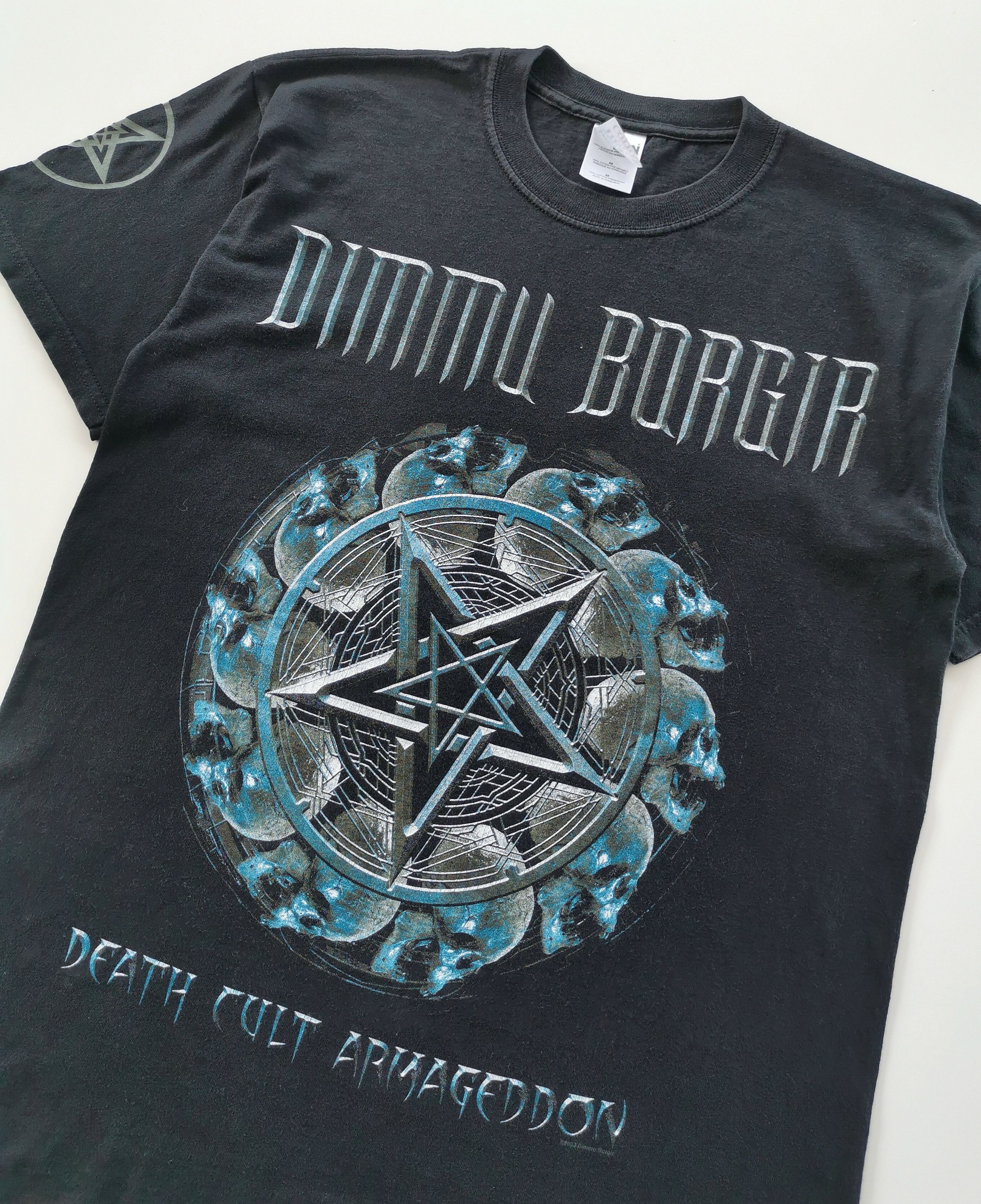 Vintage Dimmu Borgir Death Cult Armageddon Tshirt Band - 1