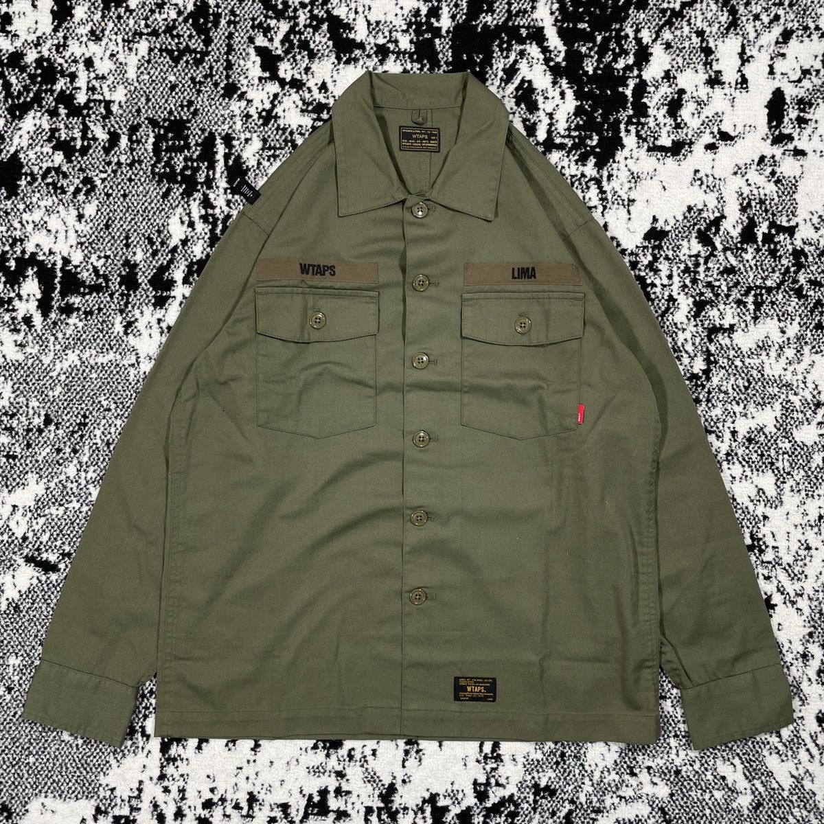 WTAPS BUDS LS SHIRT COPO SERGE 2016