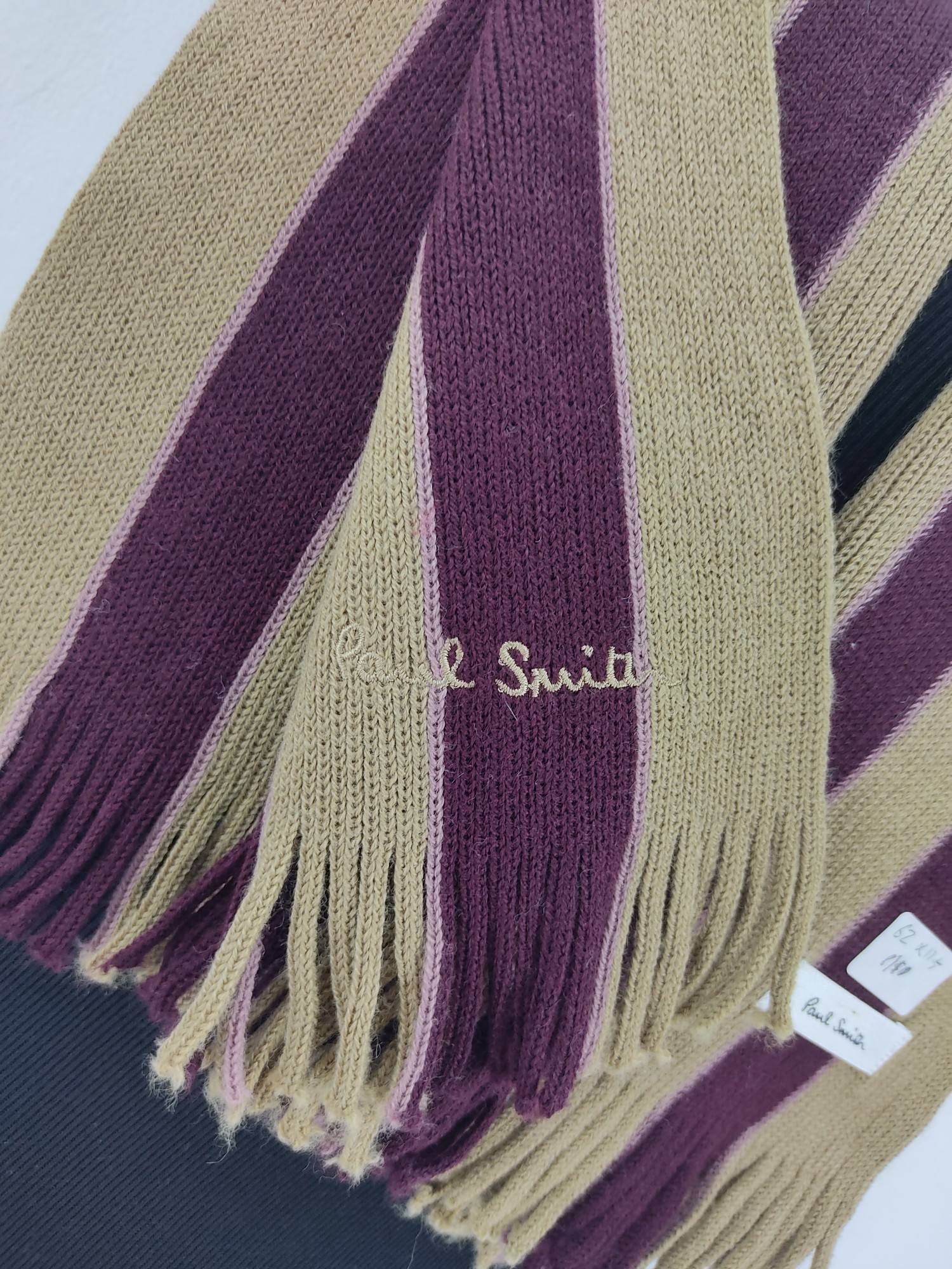 Paul Smith Stripe Scarf / Muffler / Neck Wear - 3