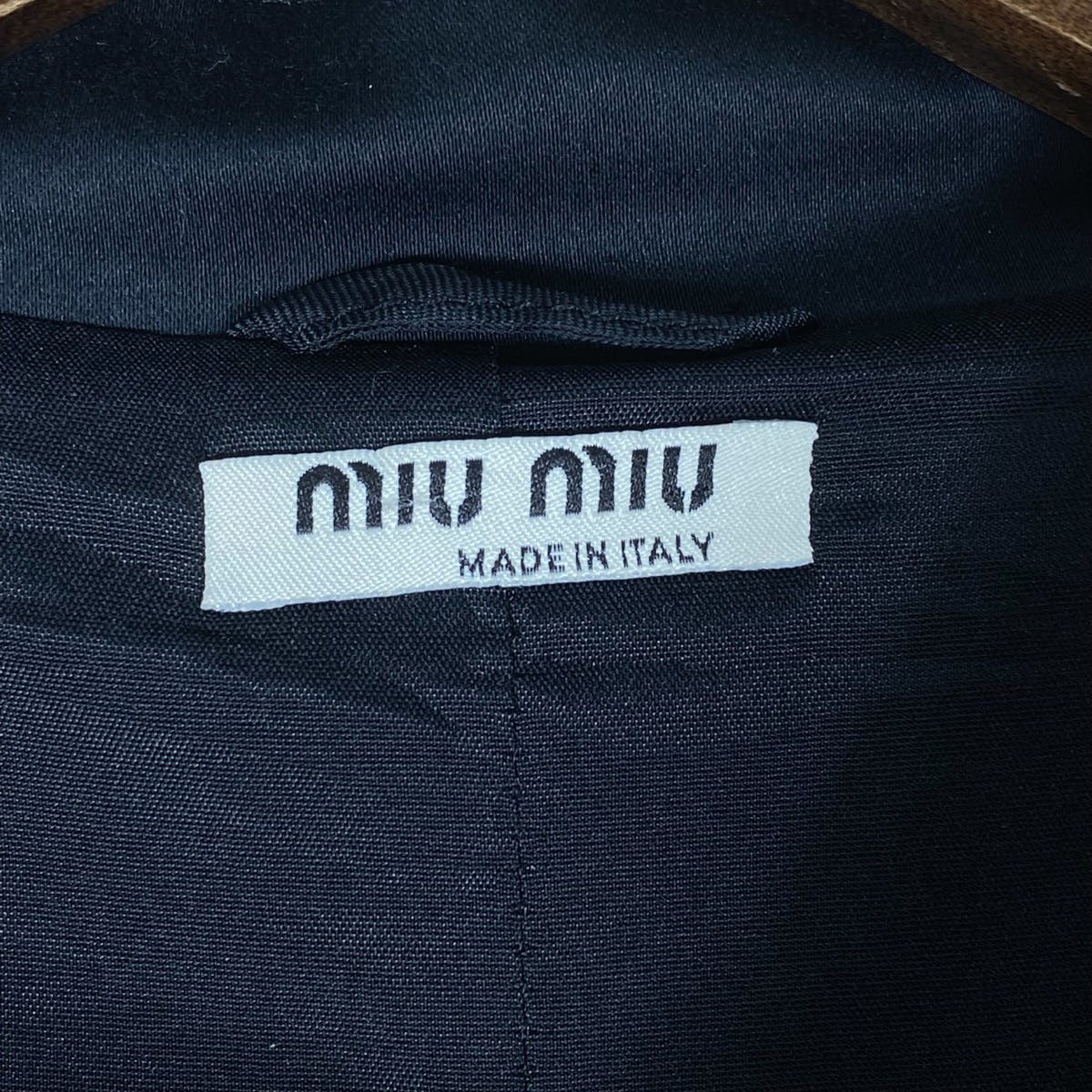 Miu Miu Black Mid Lenght Jacket - 10