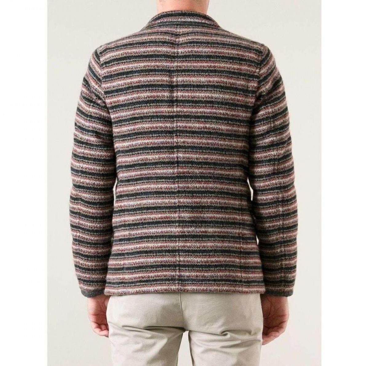 Junya Watanabe - GRAIL ! NEW ! AW2013 padded multicolored button-up jacket - 3