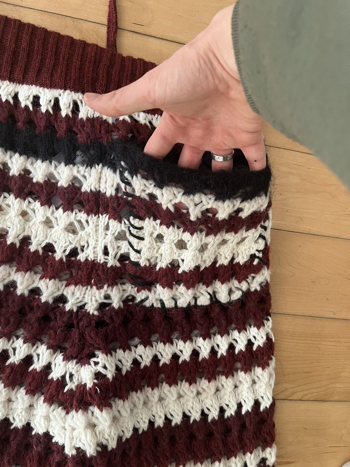 NWT - Marni Wool & Alpaca Crochet Sweatpants - 4