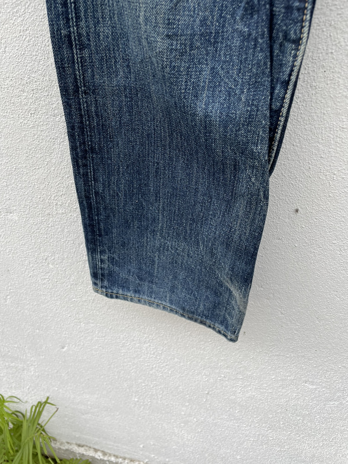 Vintage - Joe McCoy Distressed Rips Selvedge Denim Jeans - 6