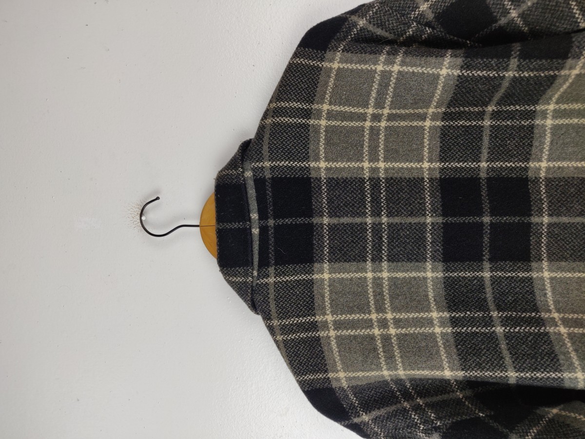 Casual Jacket - Genuine Article Checked Jacket Zipper Coat - 11