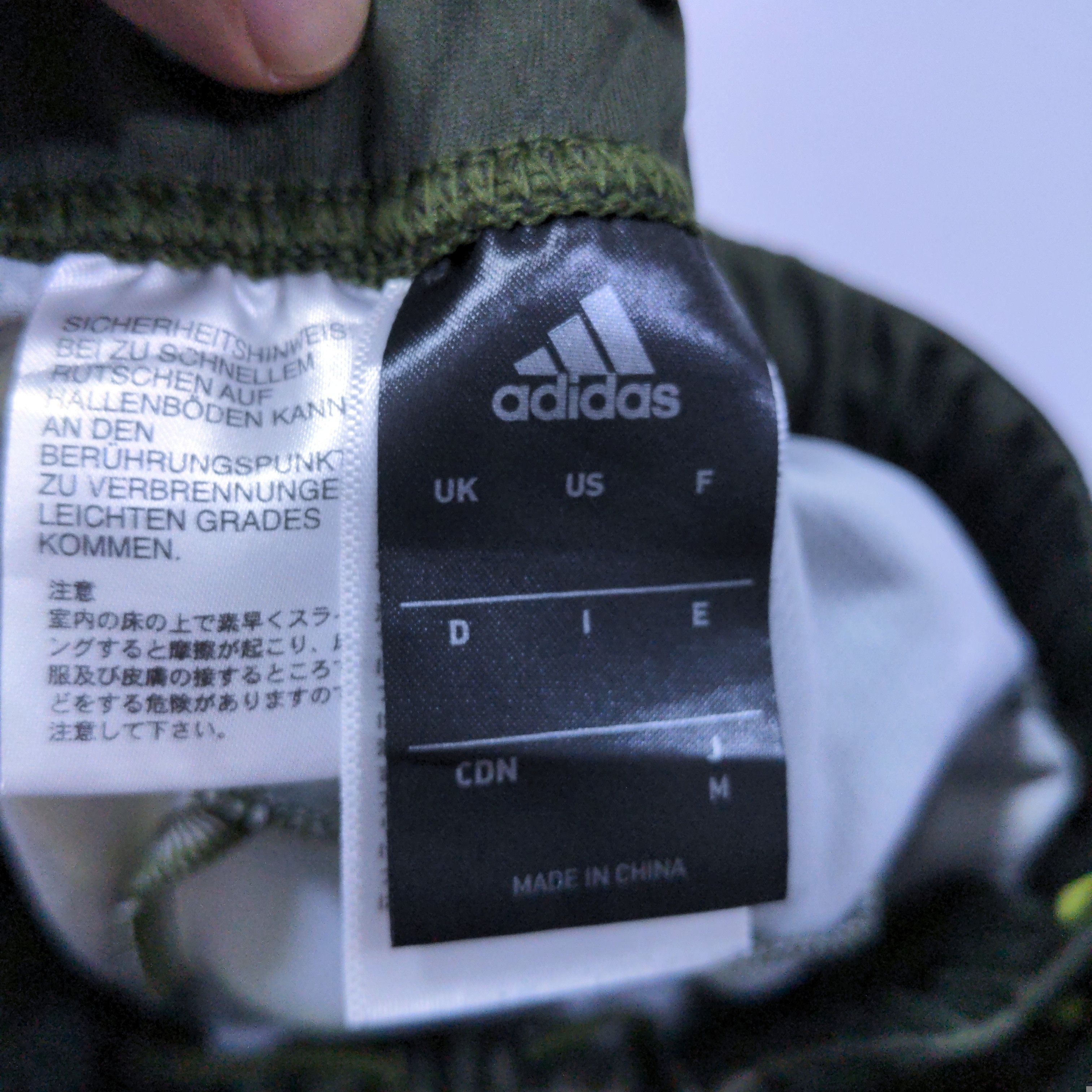 Adidas Camo Multi Color Quarter Length Track Pants - 7