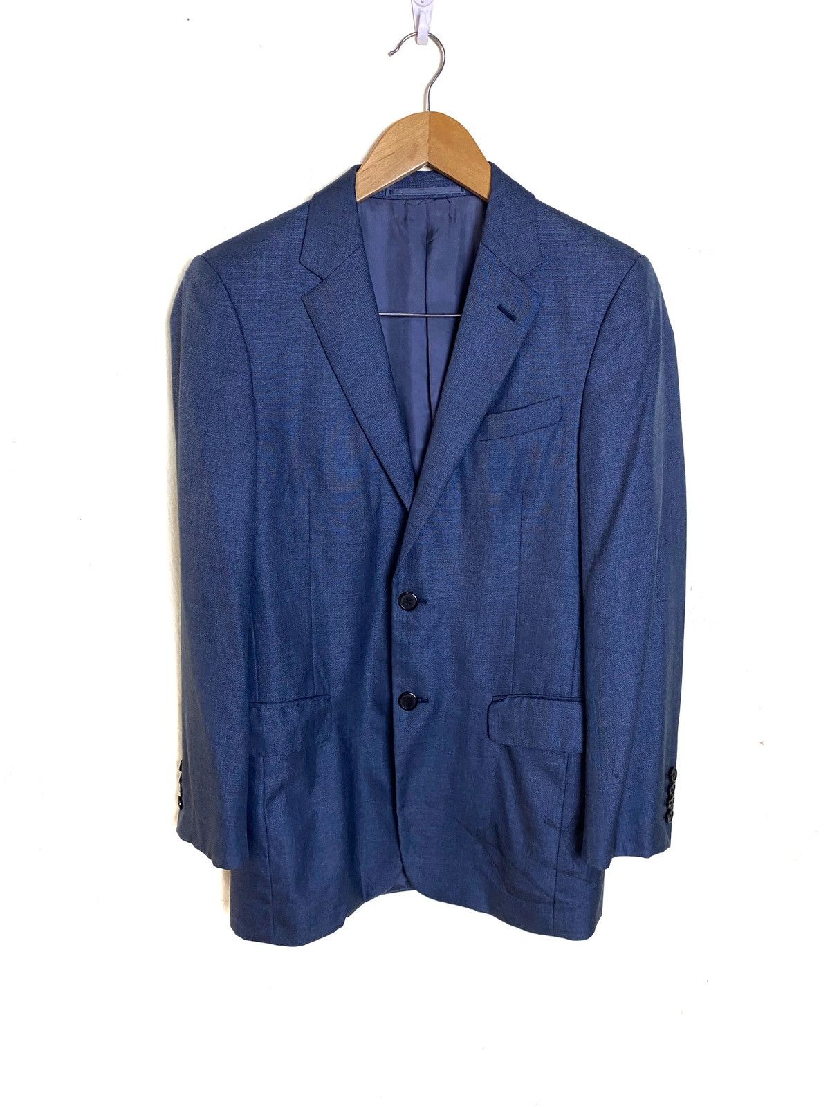 PRADA Single Breasted Suit Blazer 44R Men's - 1