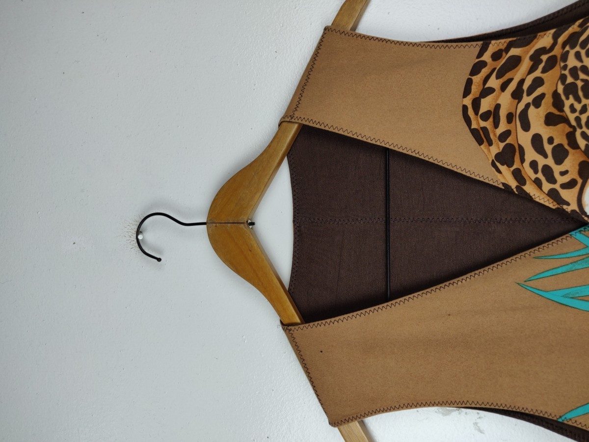 Art - Reversible Nature/Tiger Vest Jacket Outerwear - 3