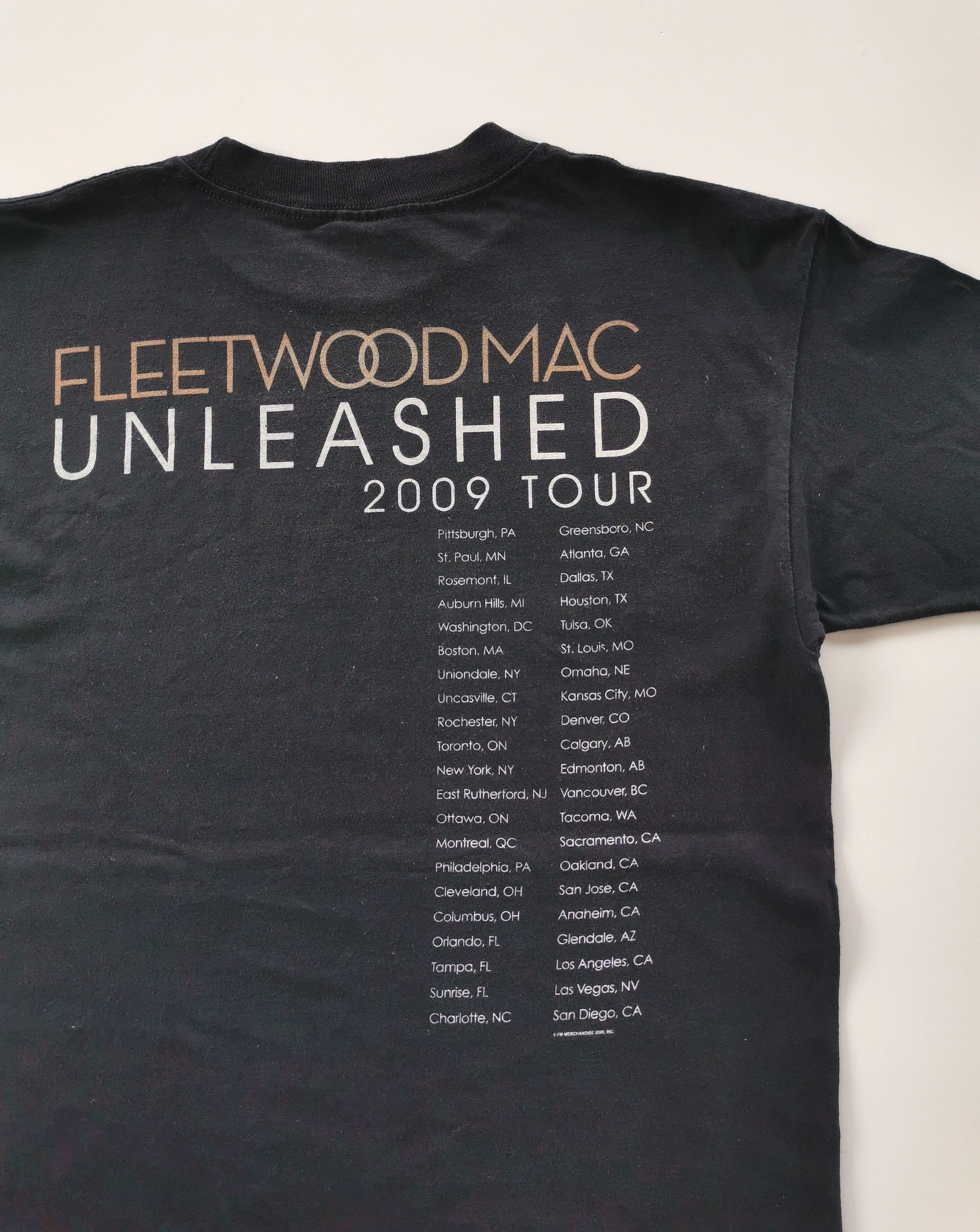 Vintage Fleetwood Mac 2009 Unleashed Tour Shirt - 6