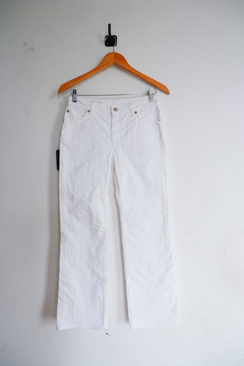 Louis Vuitton Embossed Monogram Cropped Jeans - 1
