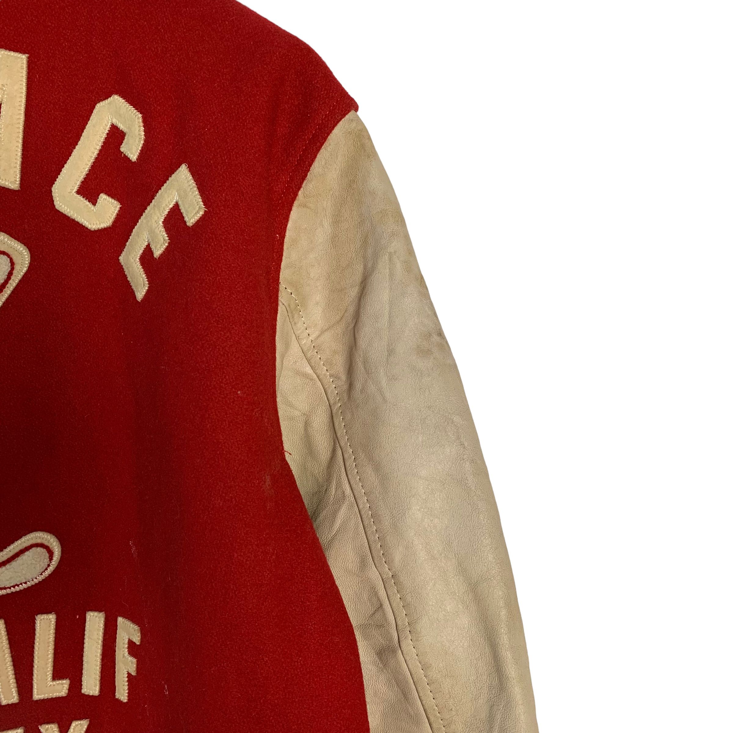 Japanese Brand - D. Grace Calif Hockey Varsity Jacket - 4