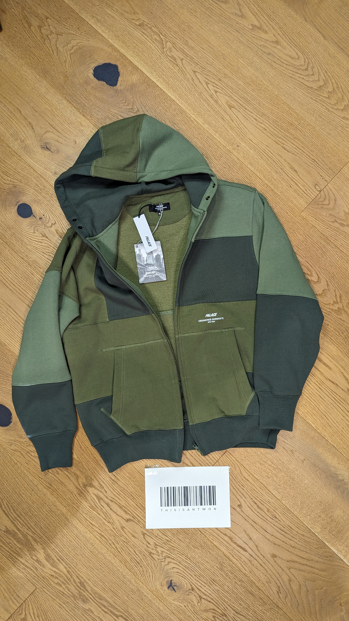 Palace x Engineered Garments hoodie - 1