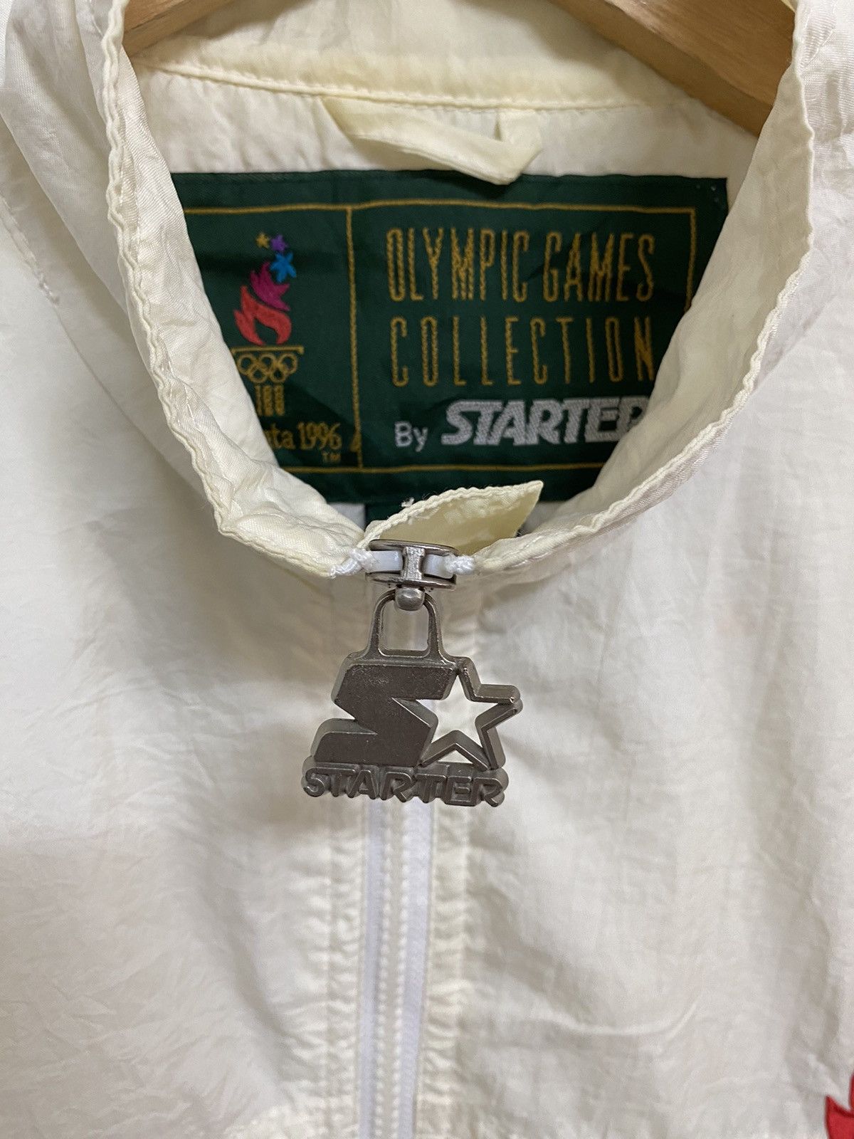 Vintage Starter Olympic Atlanta 1996 Windbreaker Jacket - 4