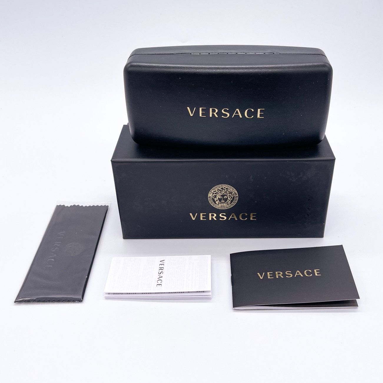 NEW VERSACE SUNGLASSES VERSACE VE4361 GB1/87 BLACK MOD 4361 - 7