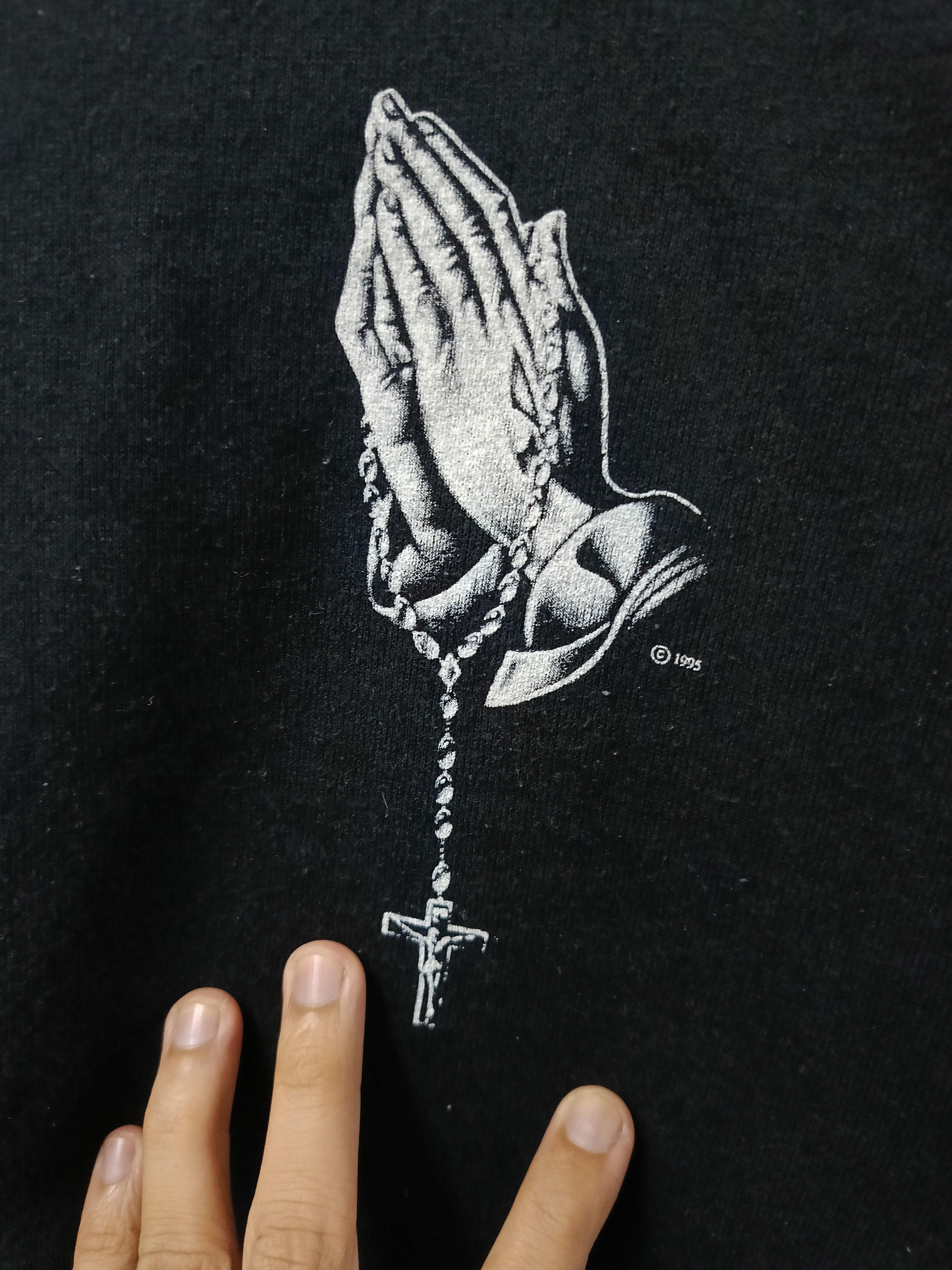 Vintage - Drake Praying Hand Vtg crew neck - 3