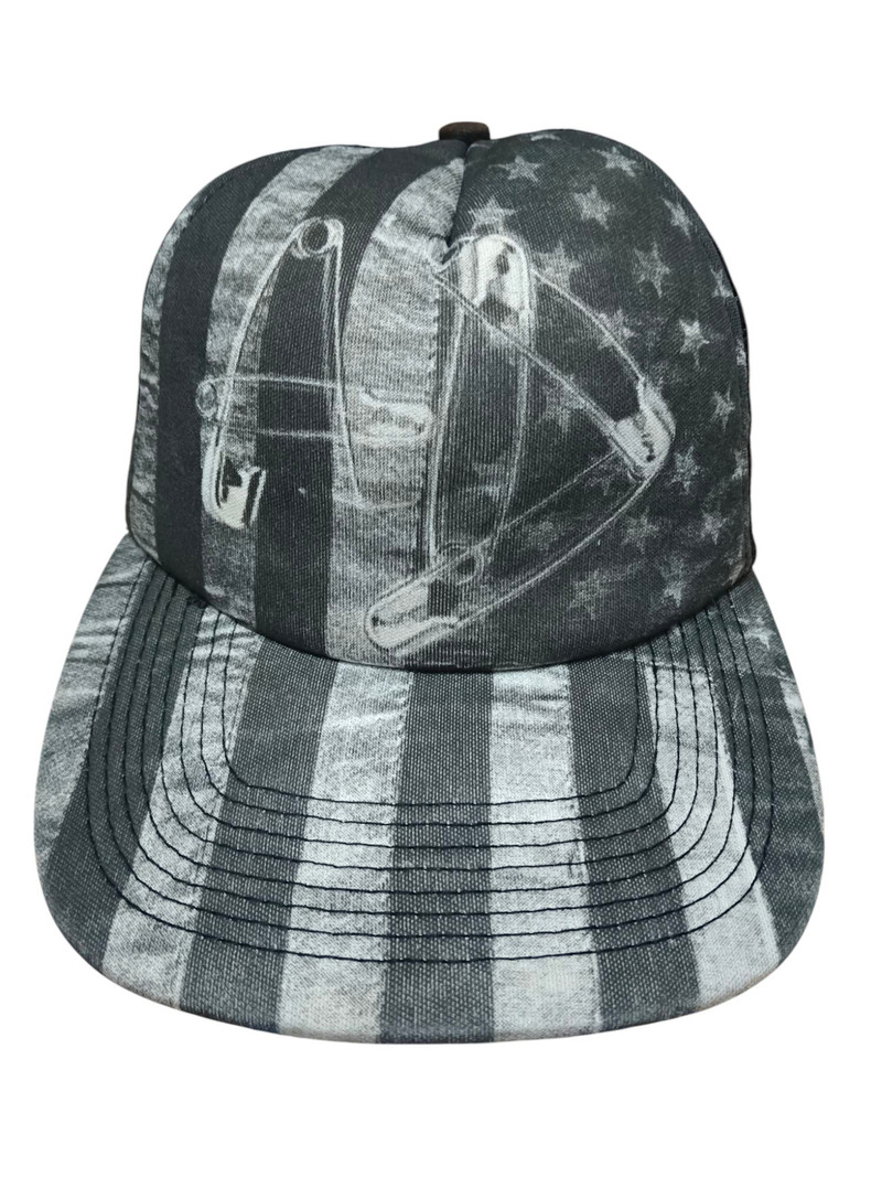 Abbey Undercover Iconic Safety Pins Logo 5 Trucker Hat - 1