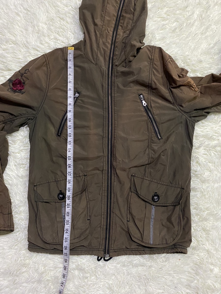 Von Dutch - Von Dutch Love Addict Faded Fullzip Fishtail Jacket - 12