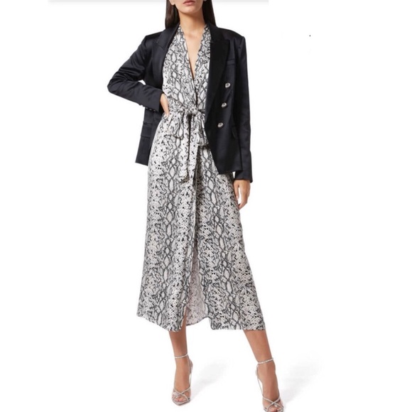 Good American Purely Python Robe • Wrap Dress - 1