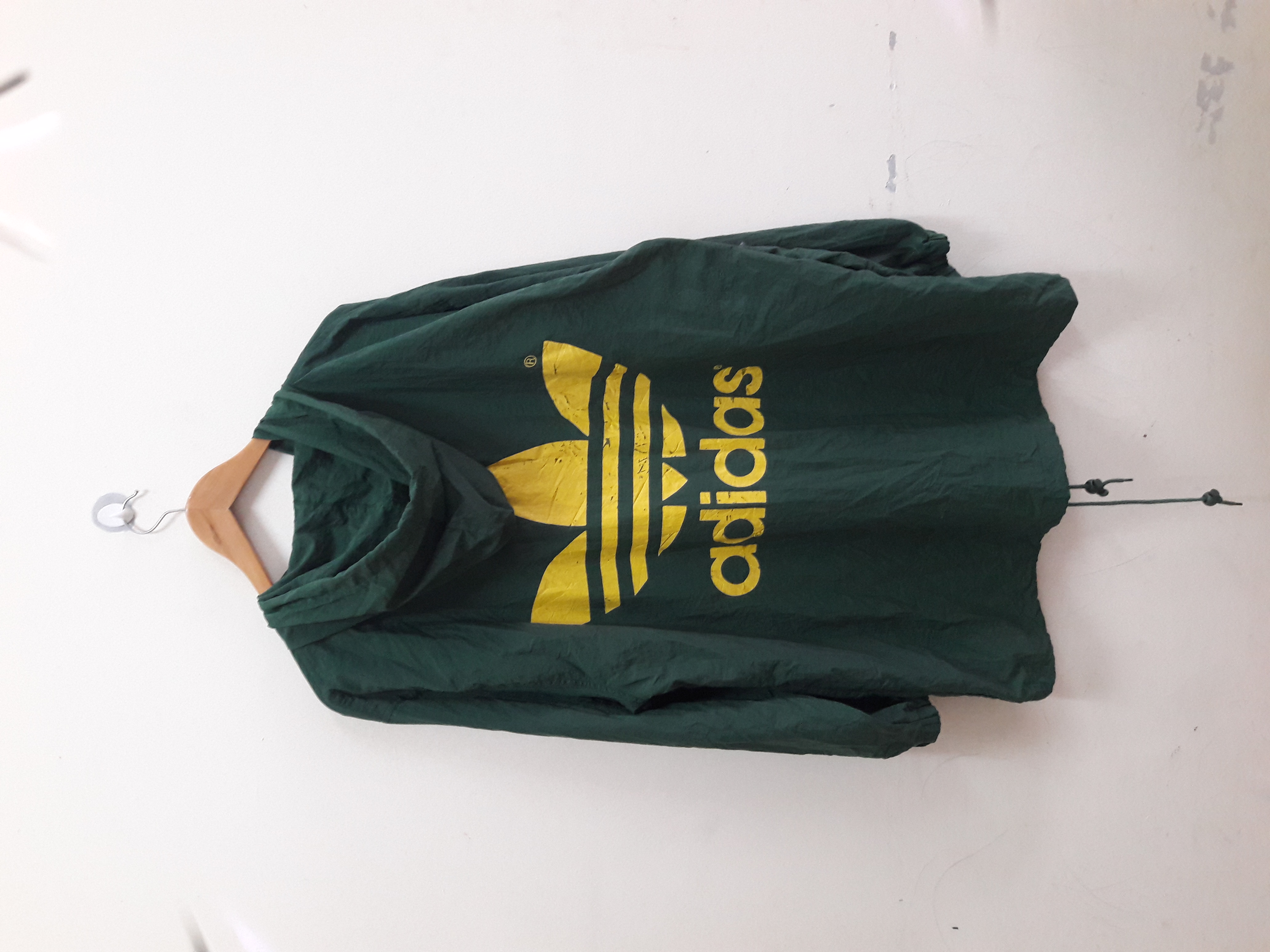 Vintage Adidas Big Logo Hoodies Long Jackets - 1