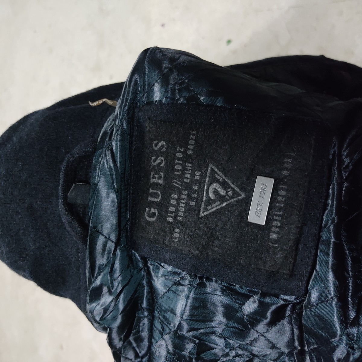 Guess - GUESS LA USA Heavy Coat Wool Multipockets Jacket - 9