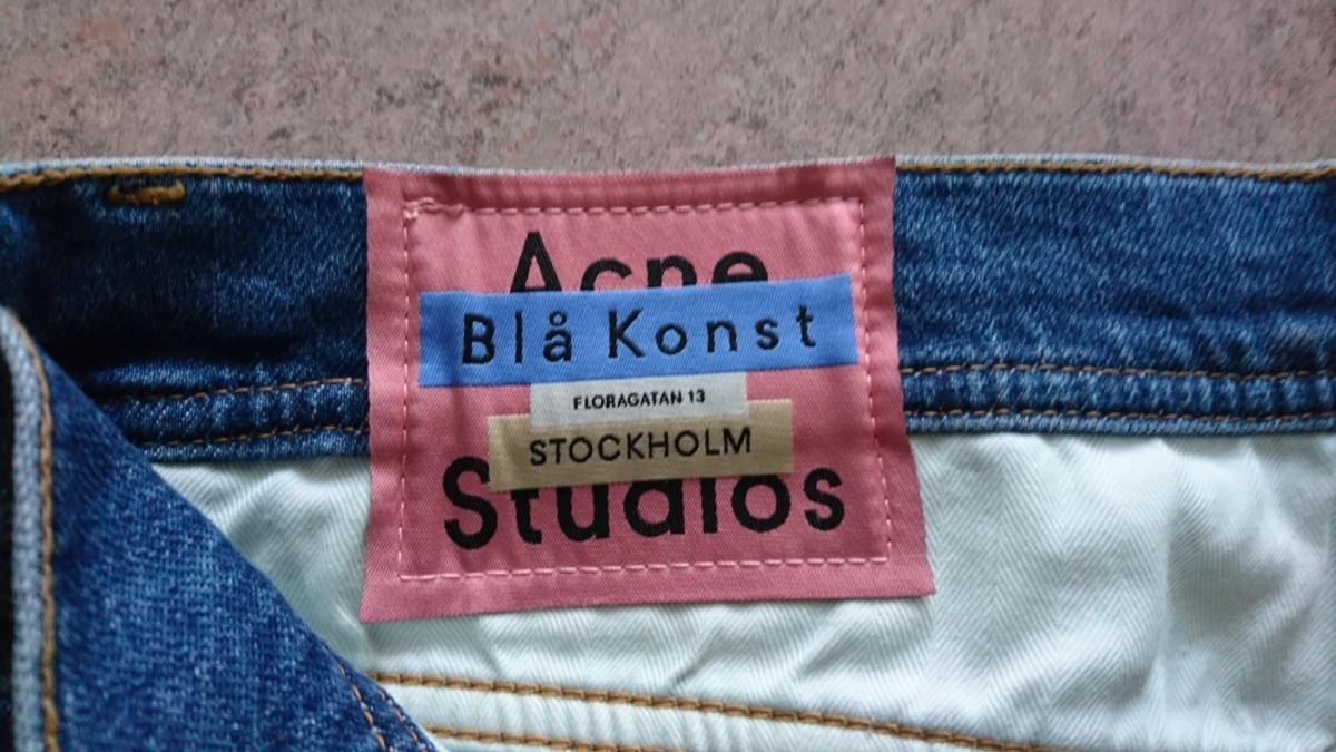 Blå Konst North Mid Blue Denim 32 / 30 - 7