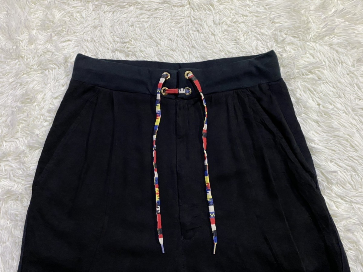 Issey Miyake - Rayon Drop Crotch Pants - 14
