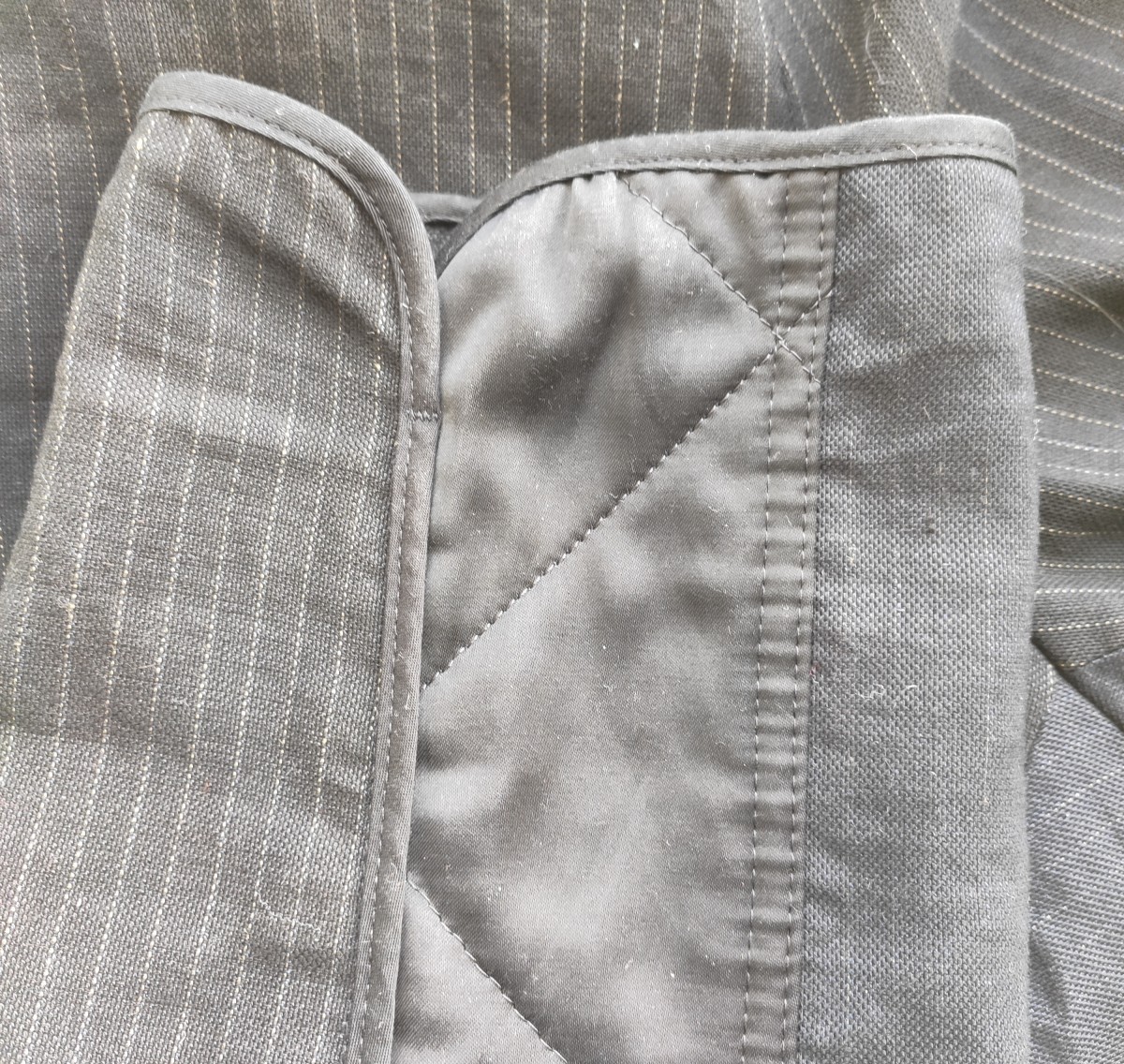 Mixed wool & nylon striped pants AW15 - 8