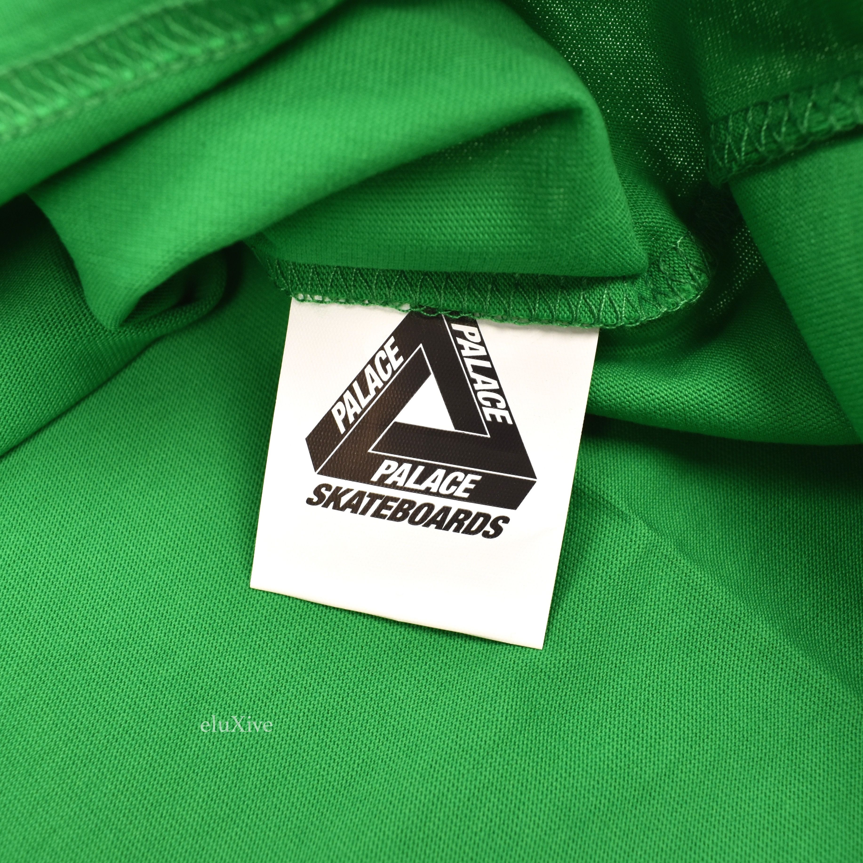 Palace Pigeon Hole P-Logo Green T-Shirt DS - 5