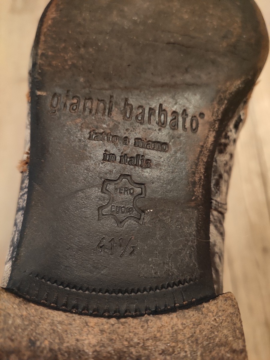 Gianni Barbato - Floral embroidered derbies. Like DIOR or Saint Laurent - 6