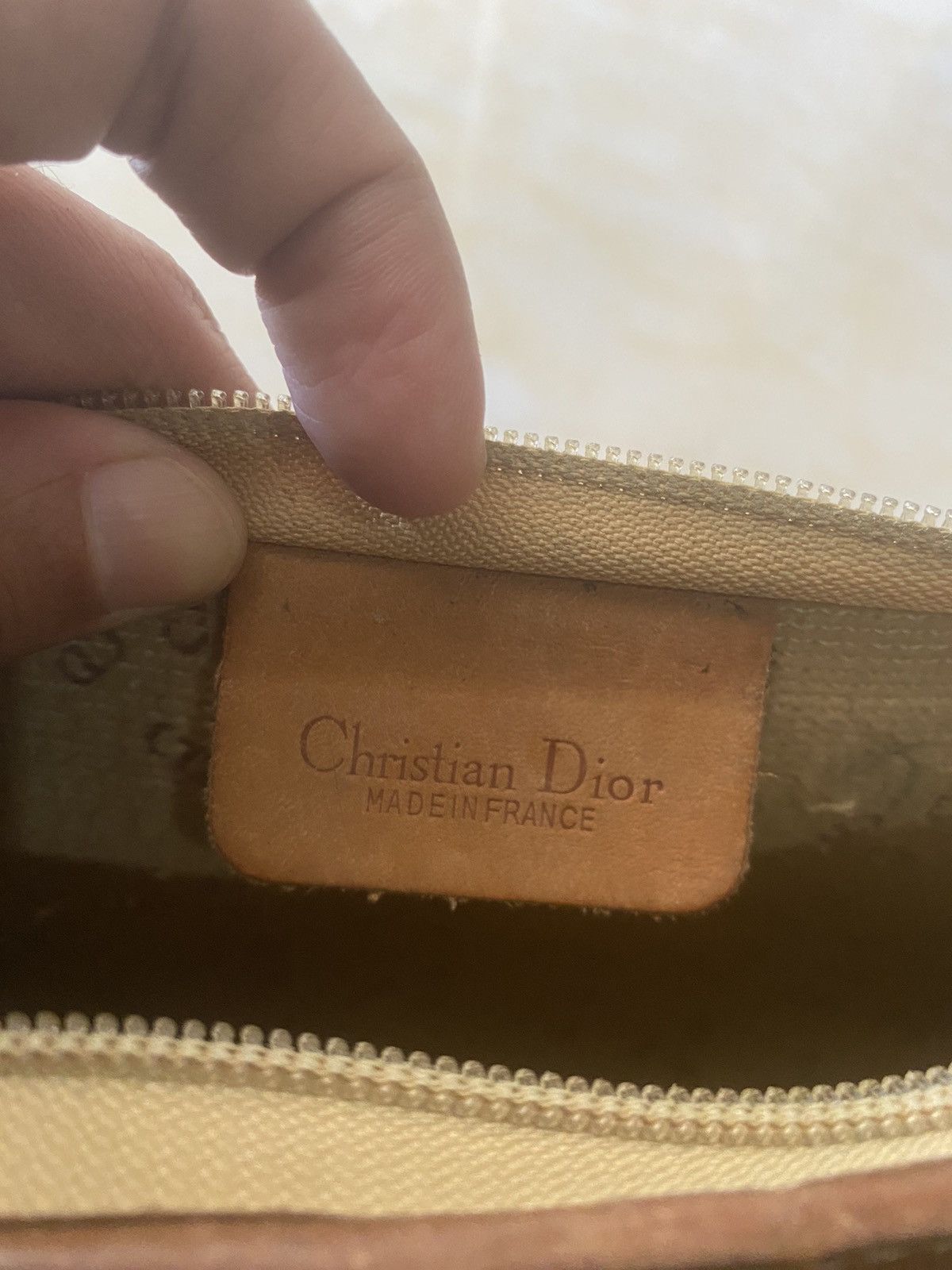 Vintage Christian Dior Leather Clutch - 12