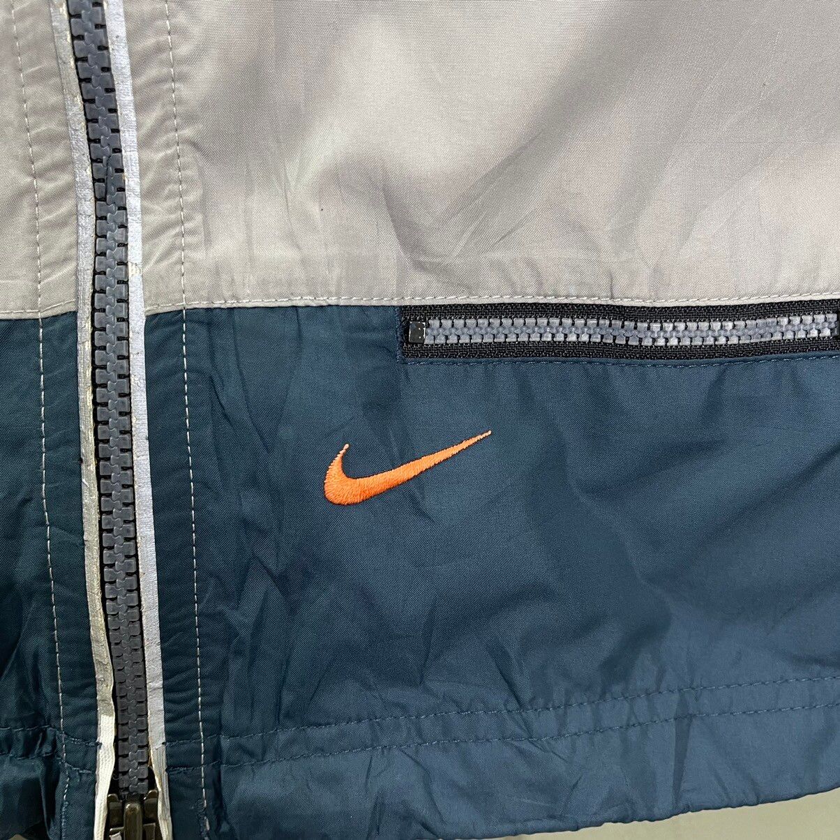90's Vintage Nike Vest Zip-up Warm Women Size M - 5