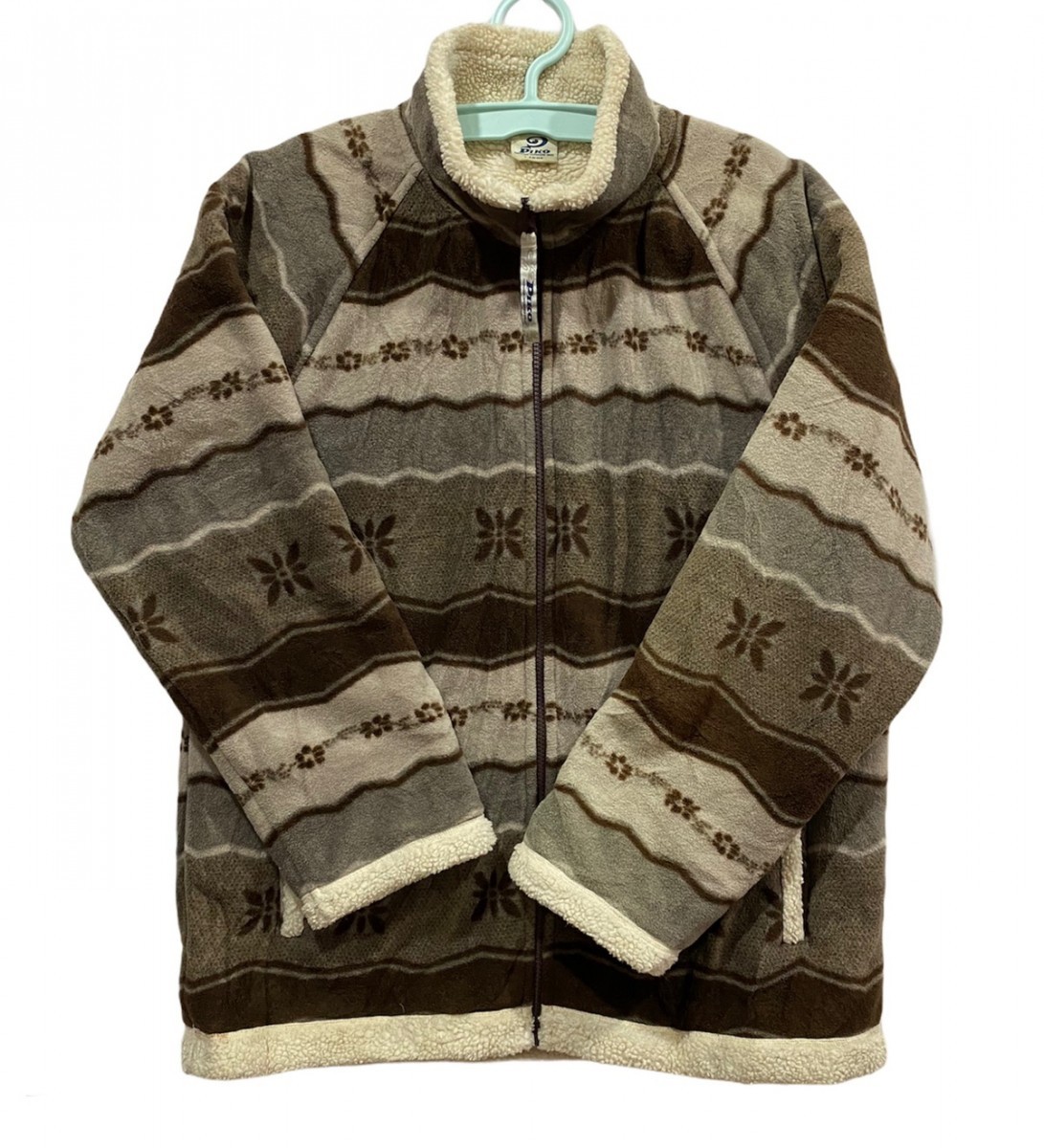 Vintage - Piko Hawaii Fullprint Sherpa Fleece Jacket - 2