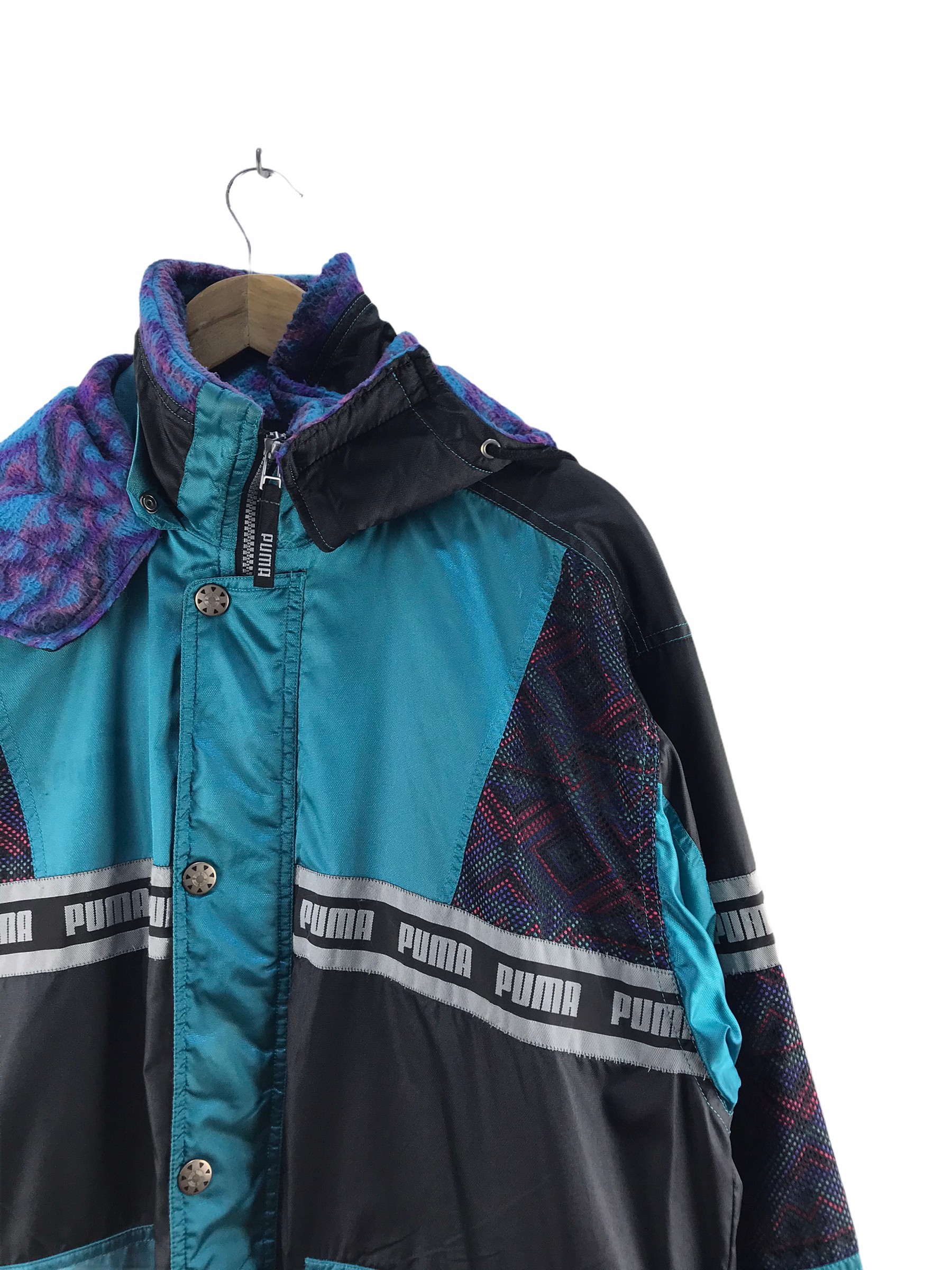 Vintage Puma Hit Union Hoodies Jacket - 8