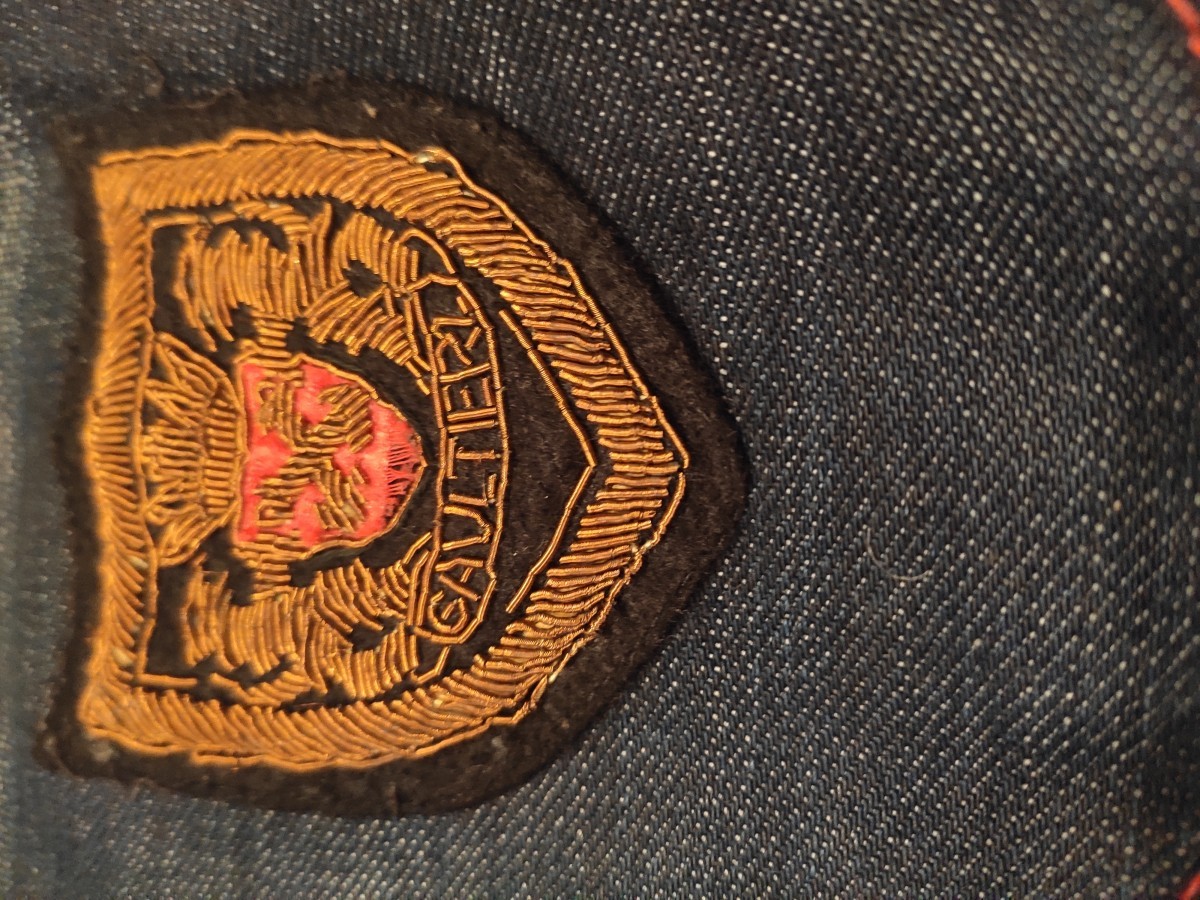 GRAIL! SS08 logo denim pants.Like Saint Laurent - 5