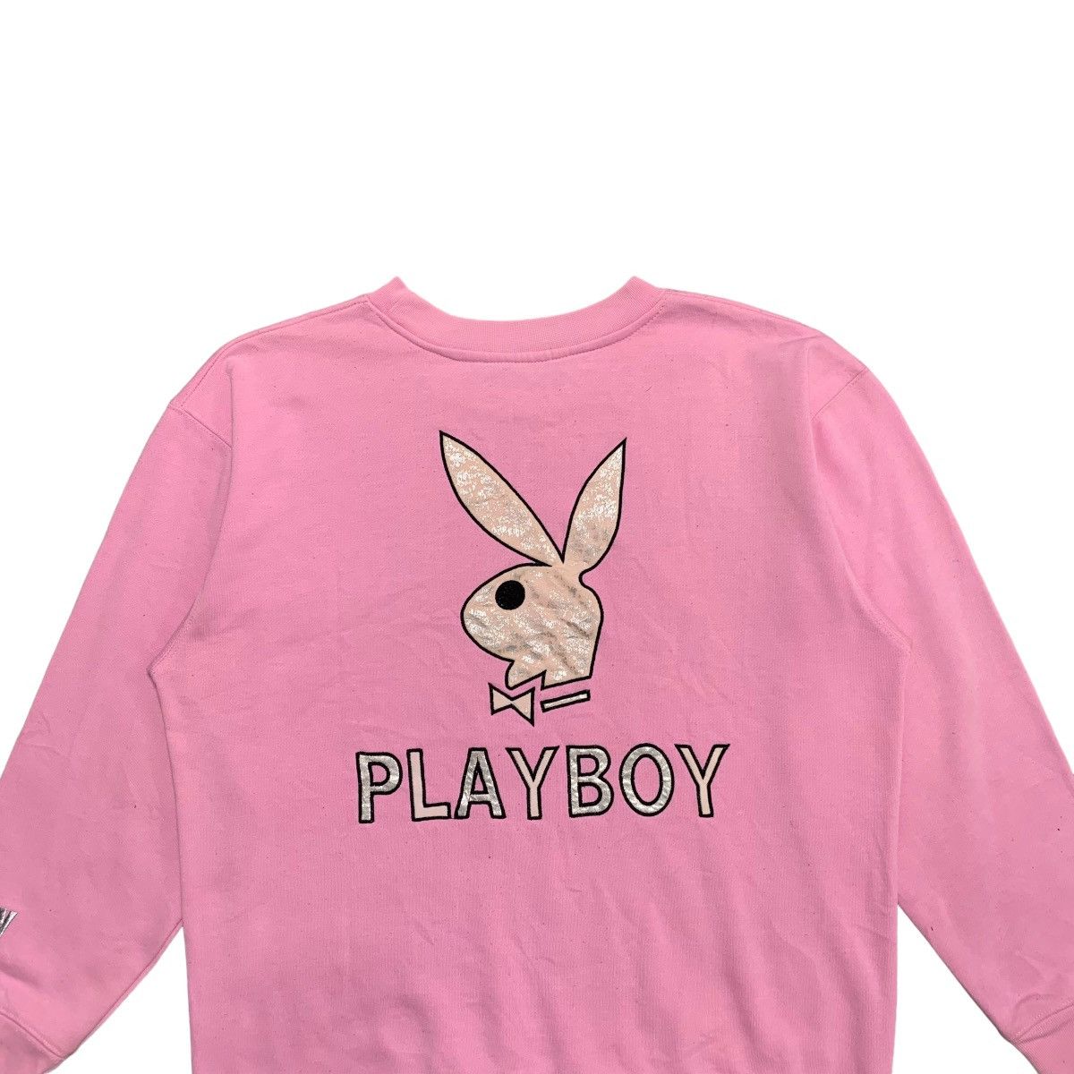 Vintage Playboy Big Logo Pink Sweatshirt - 4