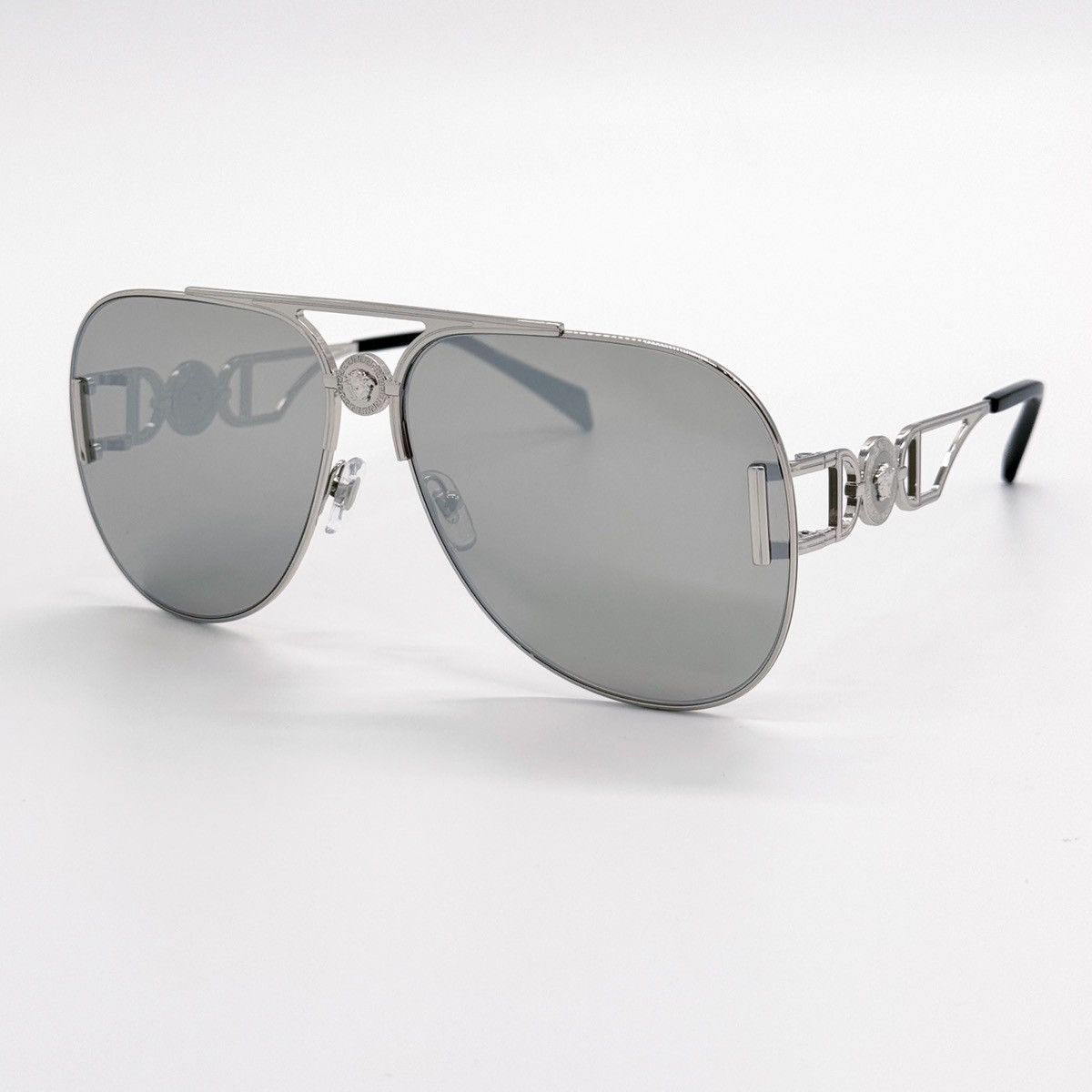 NEW VERSACE MOD 2255 10006G SILVER VE2255 1000/6G SUNGLASSES - 3