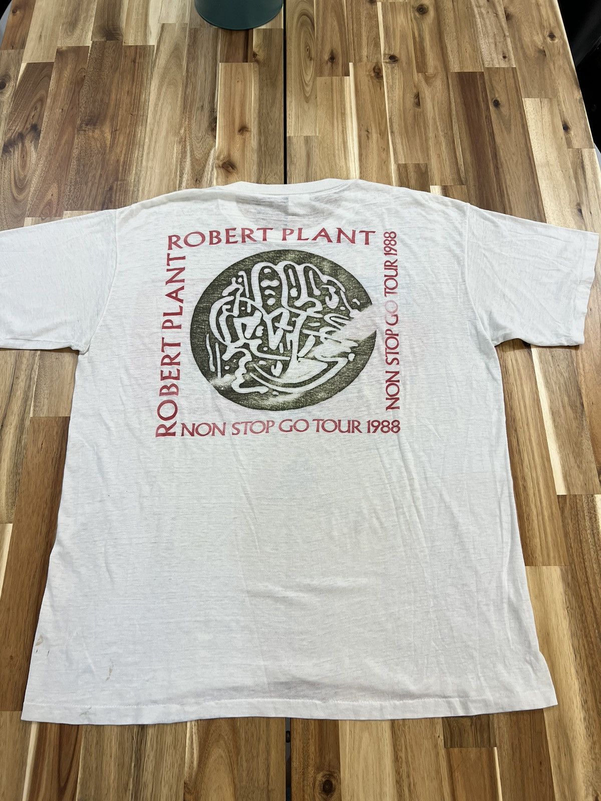 Vintage 80’s Robert Plant Led Zeppelin Band Tee Shirts - 2