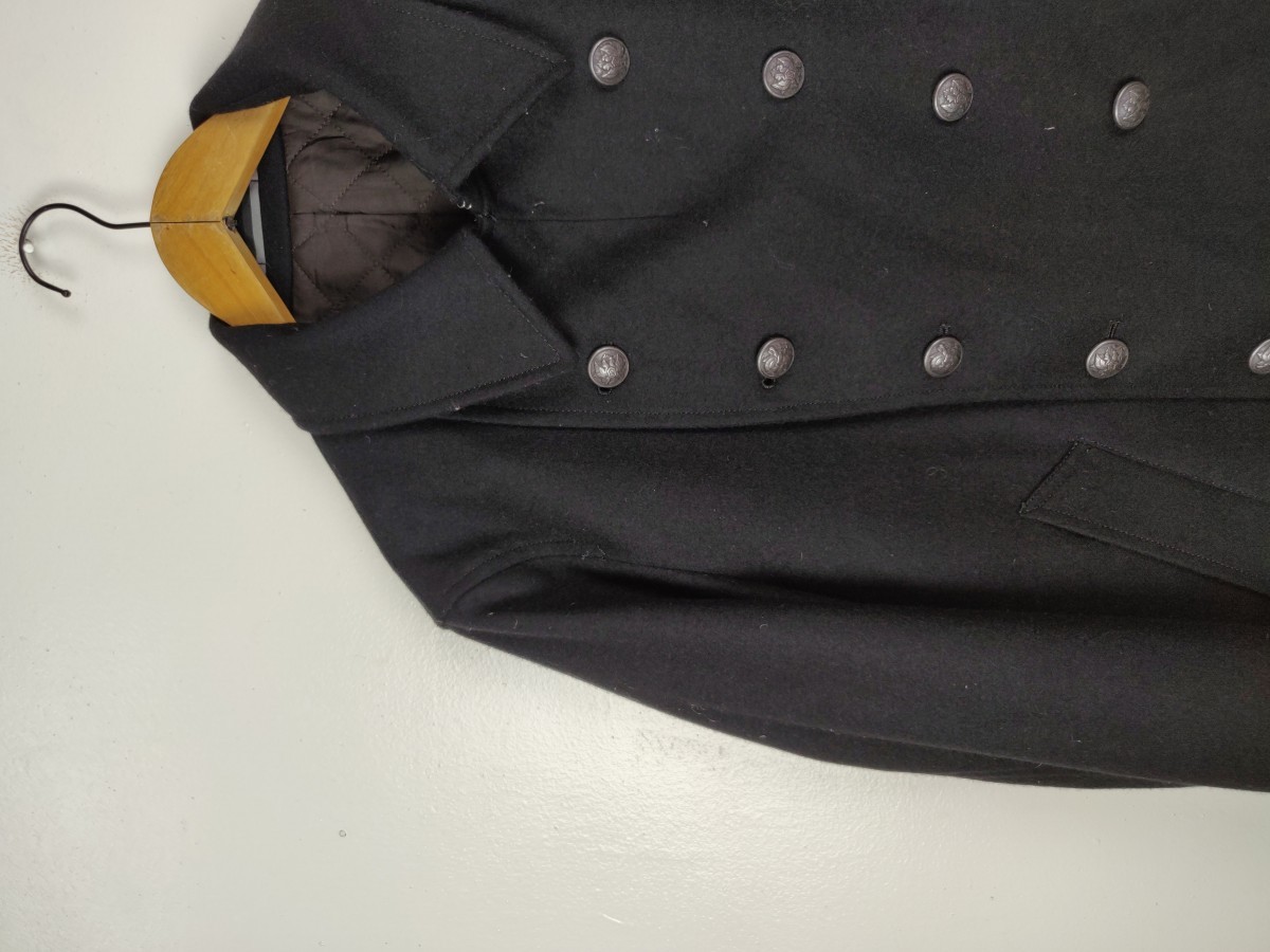 Overcoat - Double Breast Wool Jacket Heavy Coat - 4